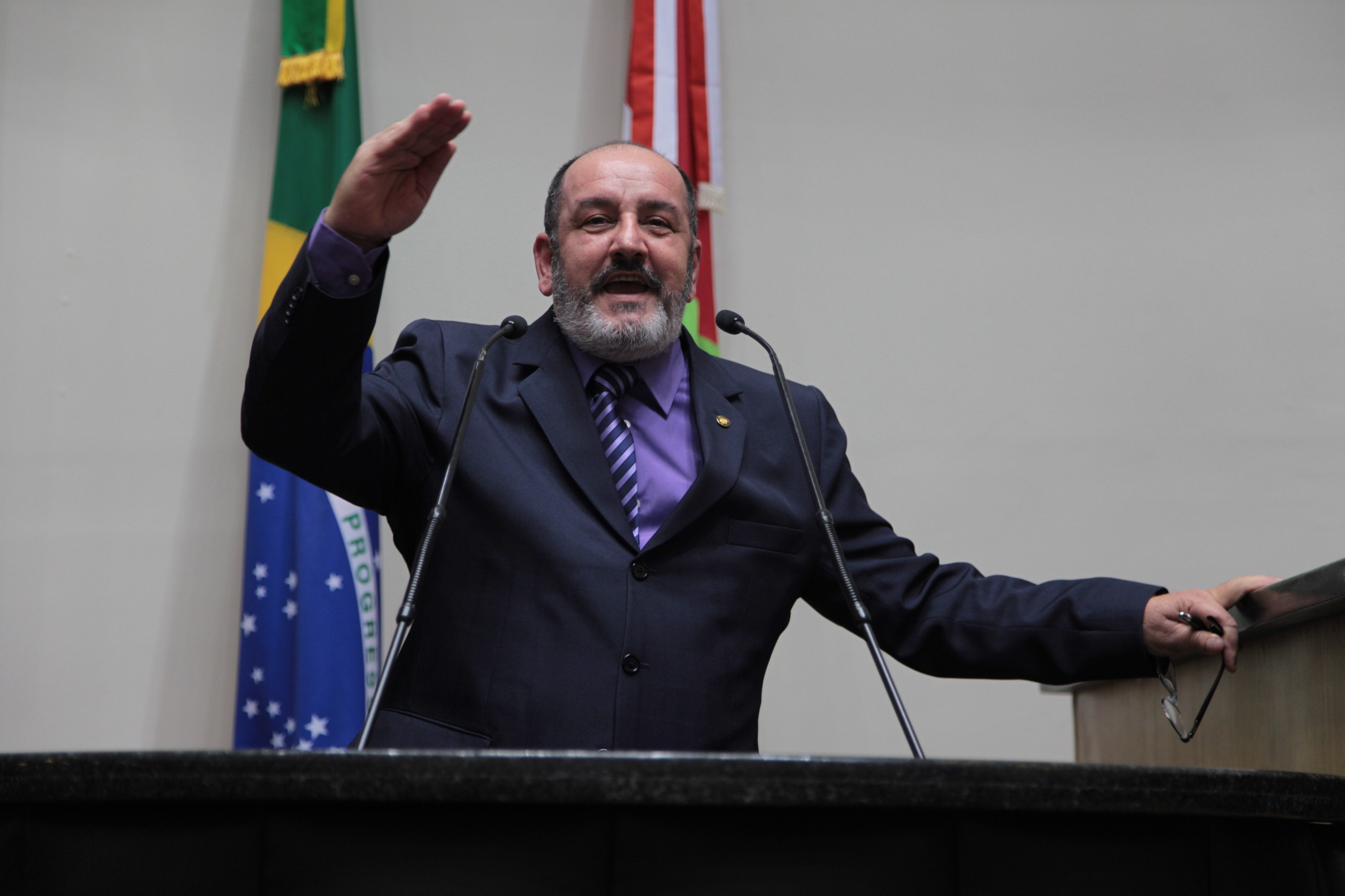 Sessão Ordinária. Deputado Roberto Salum (PRB). Foto: Solon Soares/Agência AL.