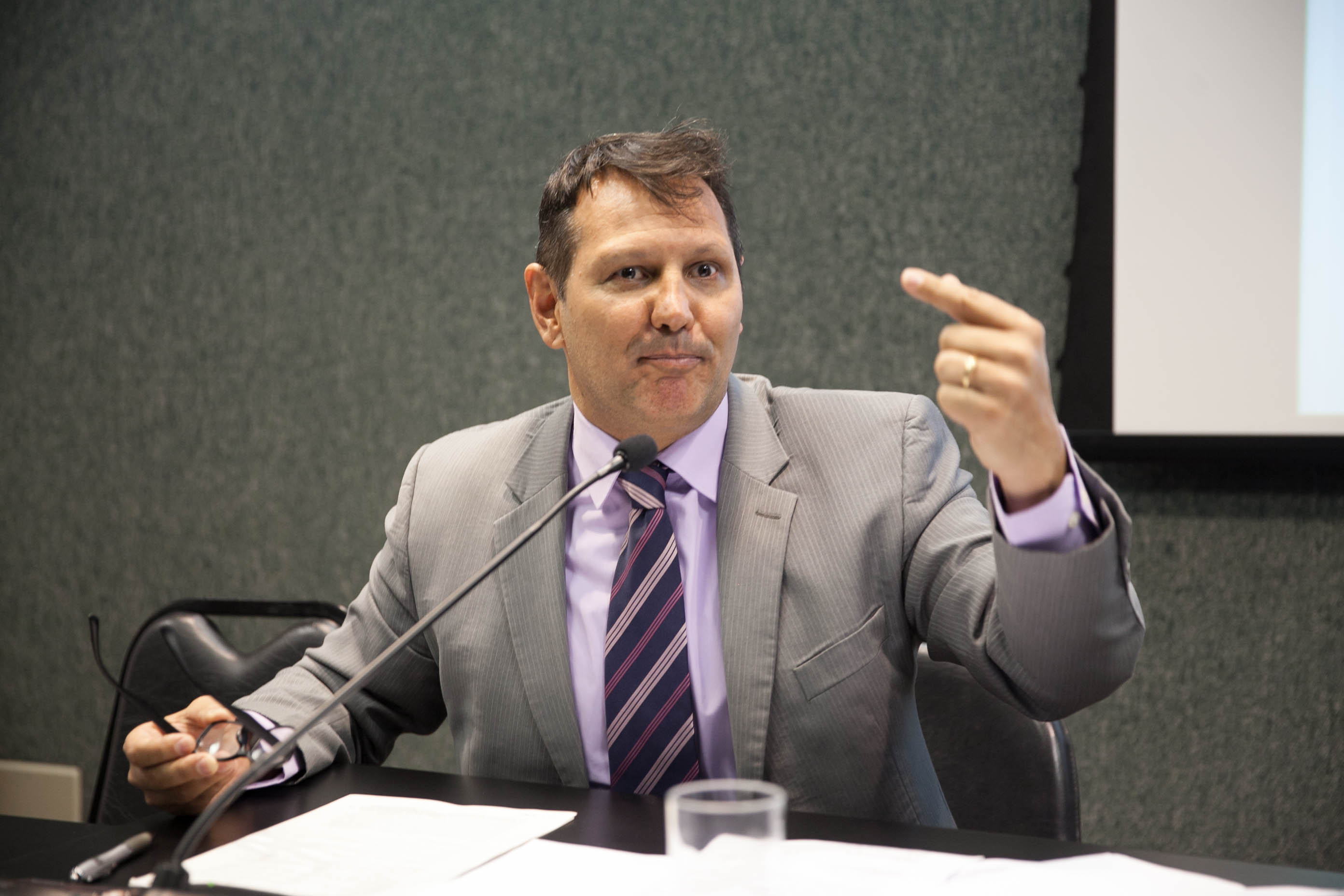 Sandro Sardá, Procurador do Ministério Público de Santa Catarina em Audiência Pública - Direito à Complementação da Aposentadoria dos Trabalhadores do Porto de Imbituba.