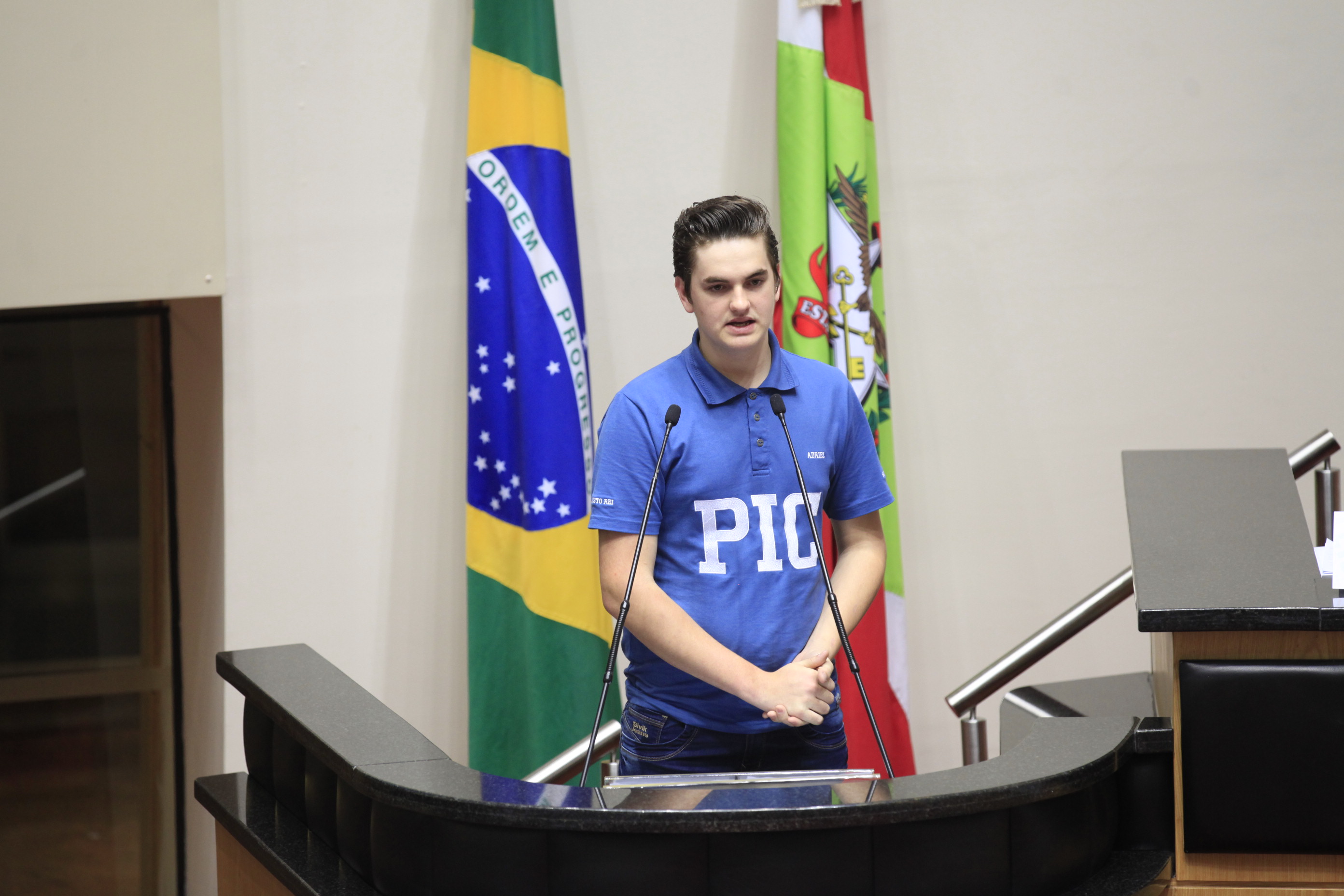 Sessão Especial do Parlamento Jovem.