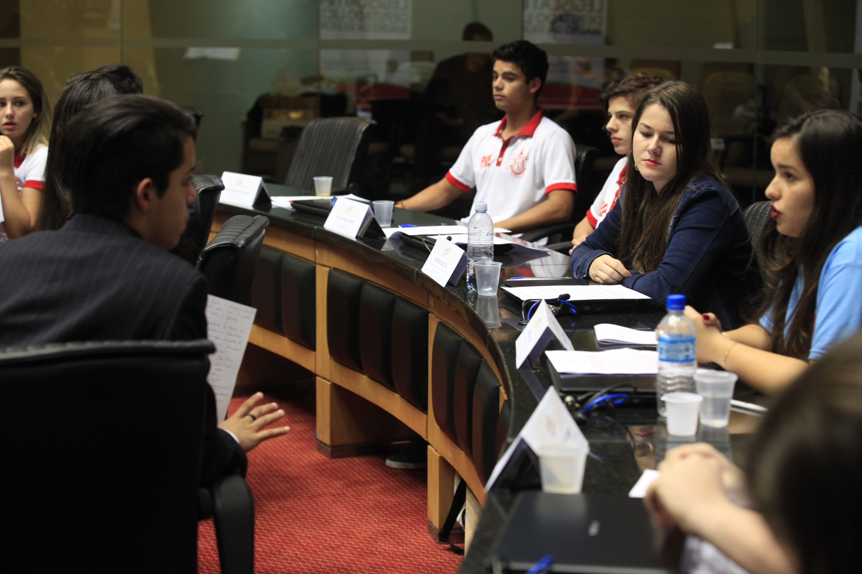 Sessão Especial do Parlamento Jovem.