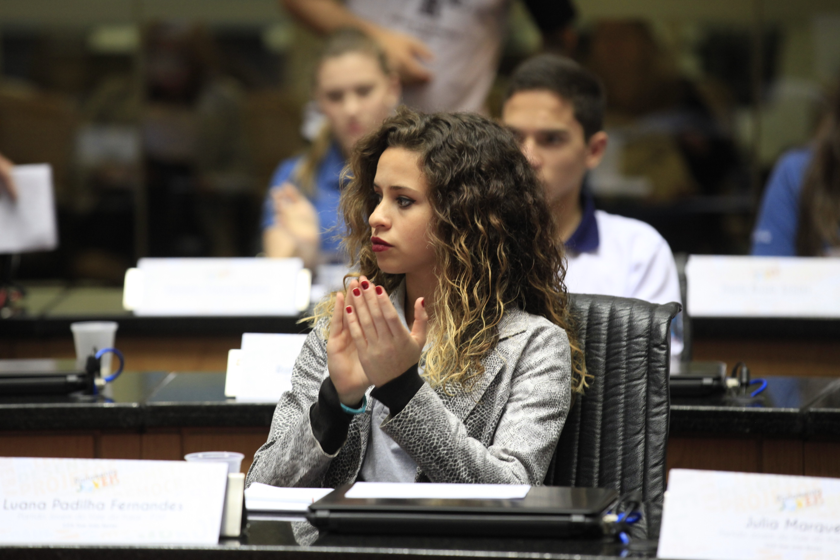 Sessão Especial do Parlamento Jovem.