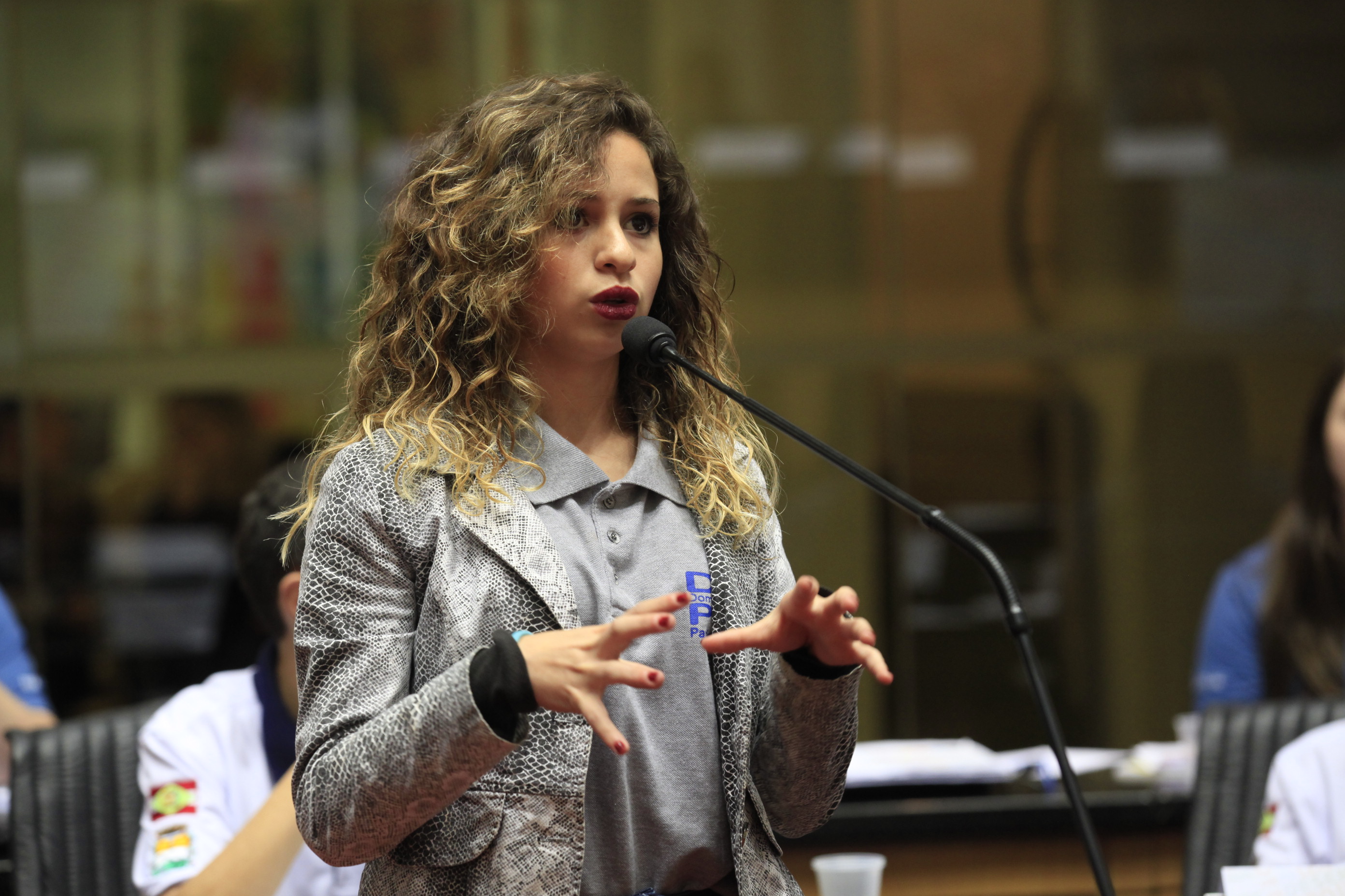 Sessão Especial do Parlamento Jovem.