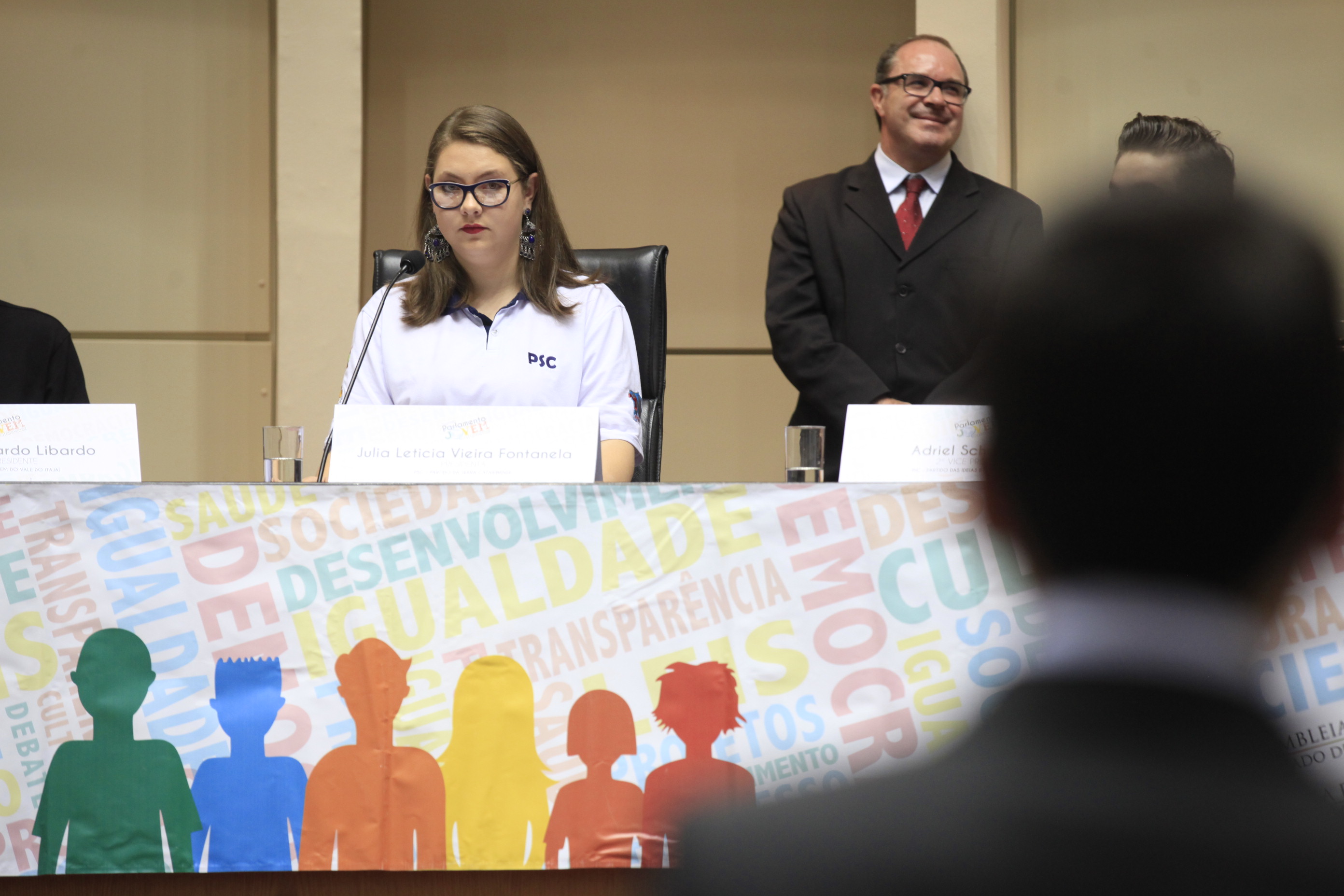 Sessão Especial do Parlamento Jovem.