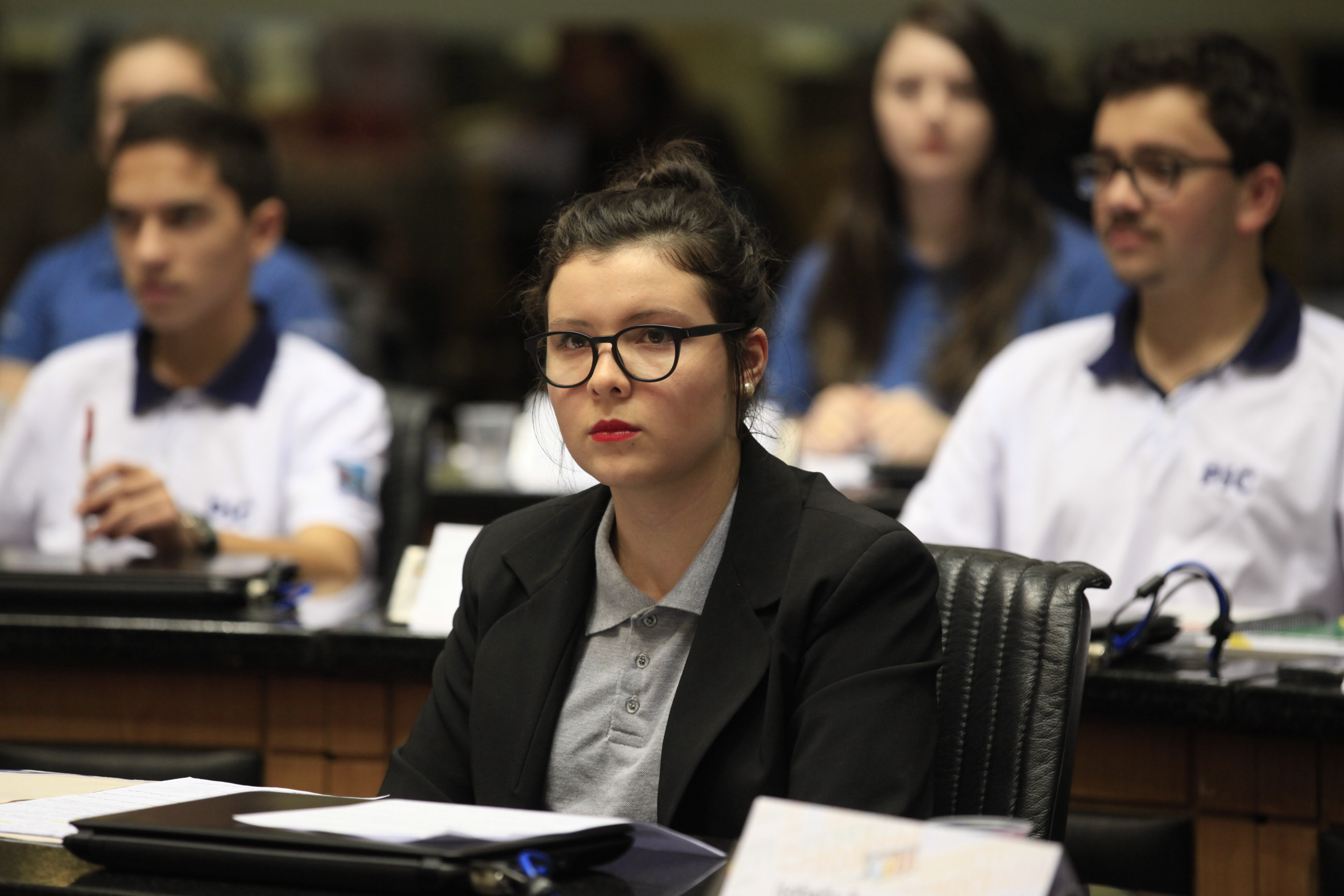 Sessão Especial do Parlamento Jovem.