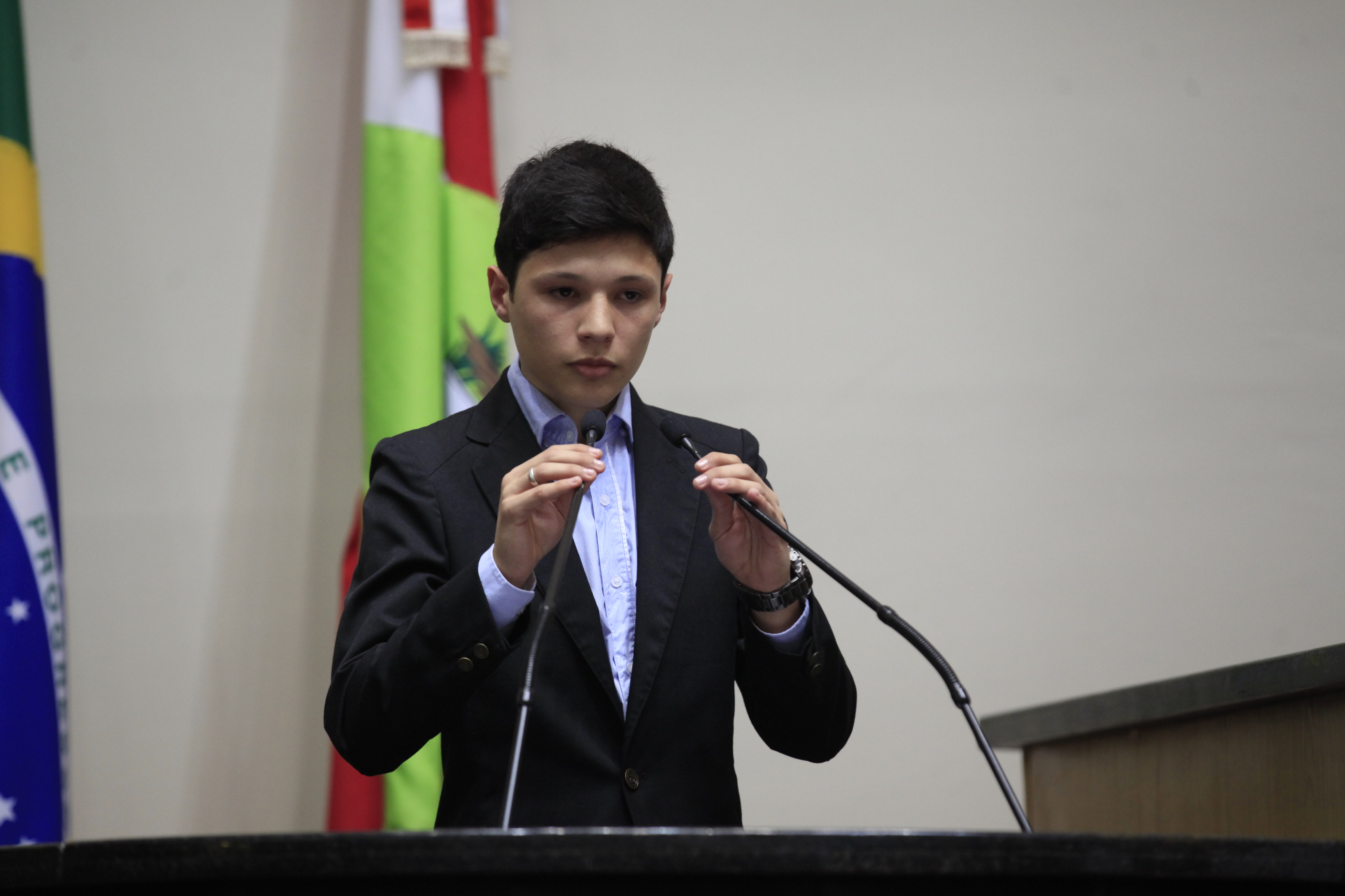 Sessão Especial do Parlamento Jovem.