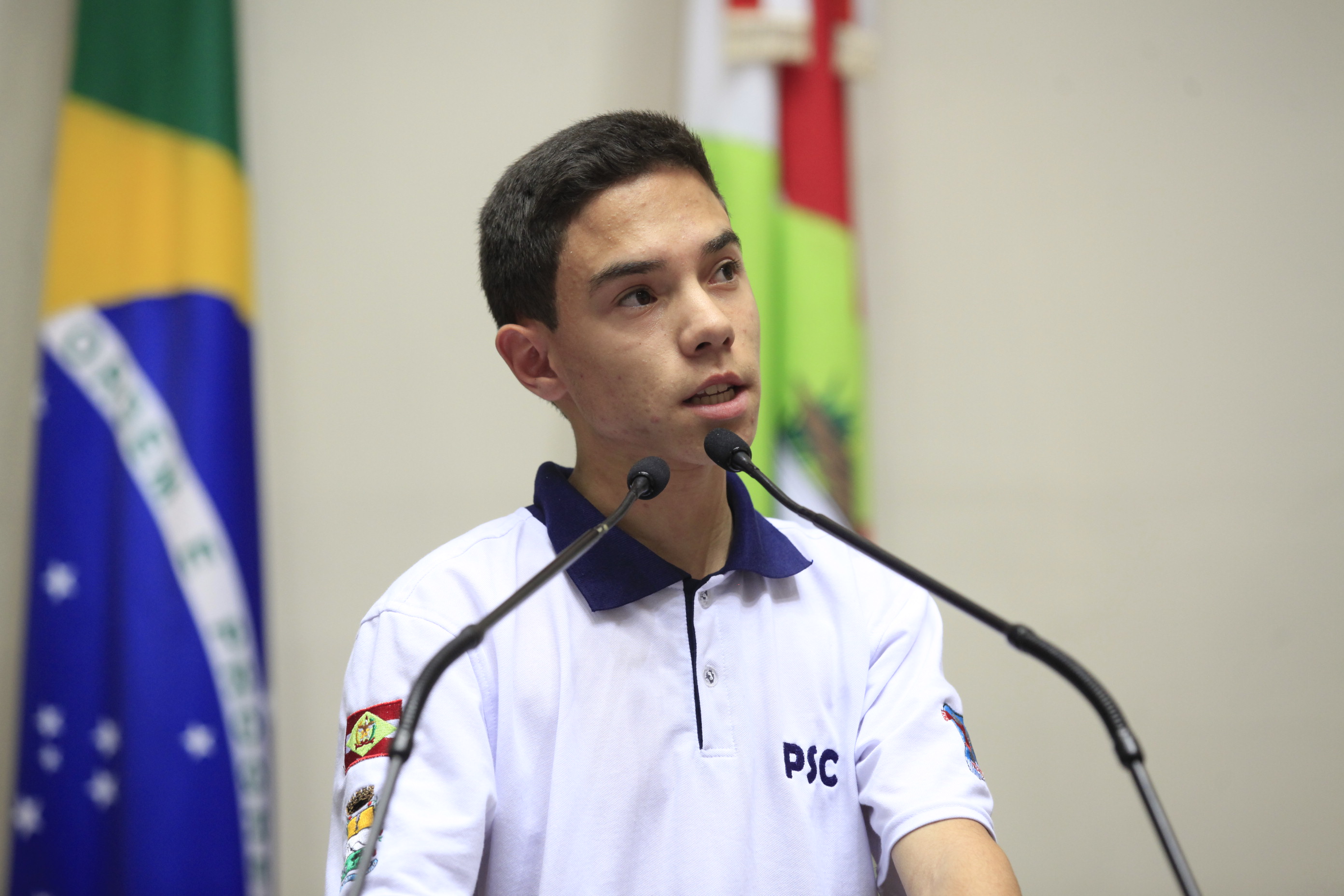 Sessão Especial do Parlamento Jovem.