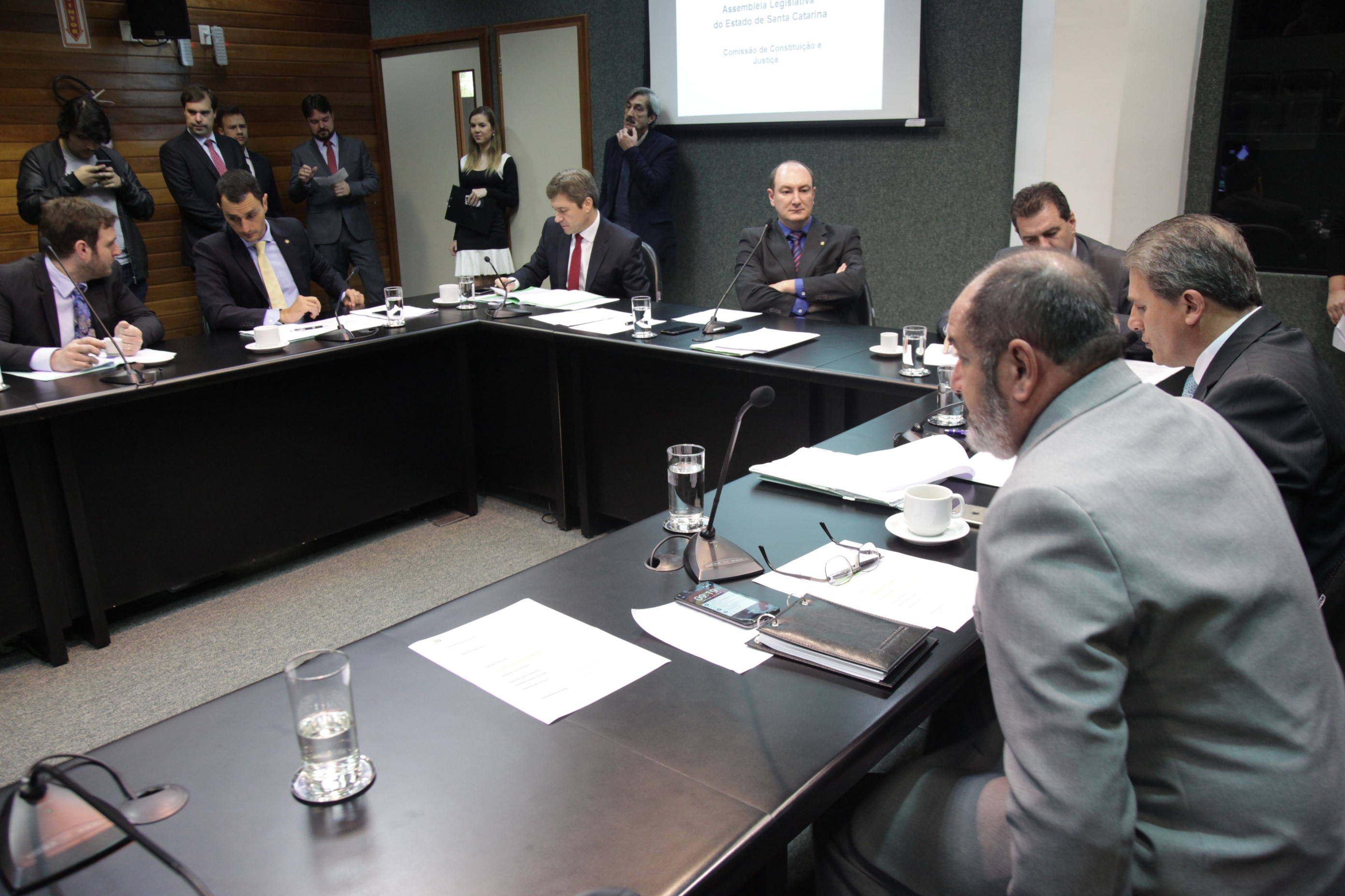 Reunião da Comissão de Constituição e Justiça.