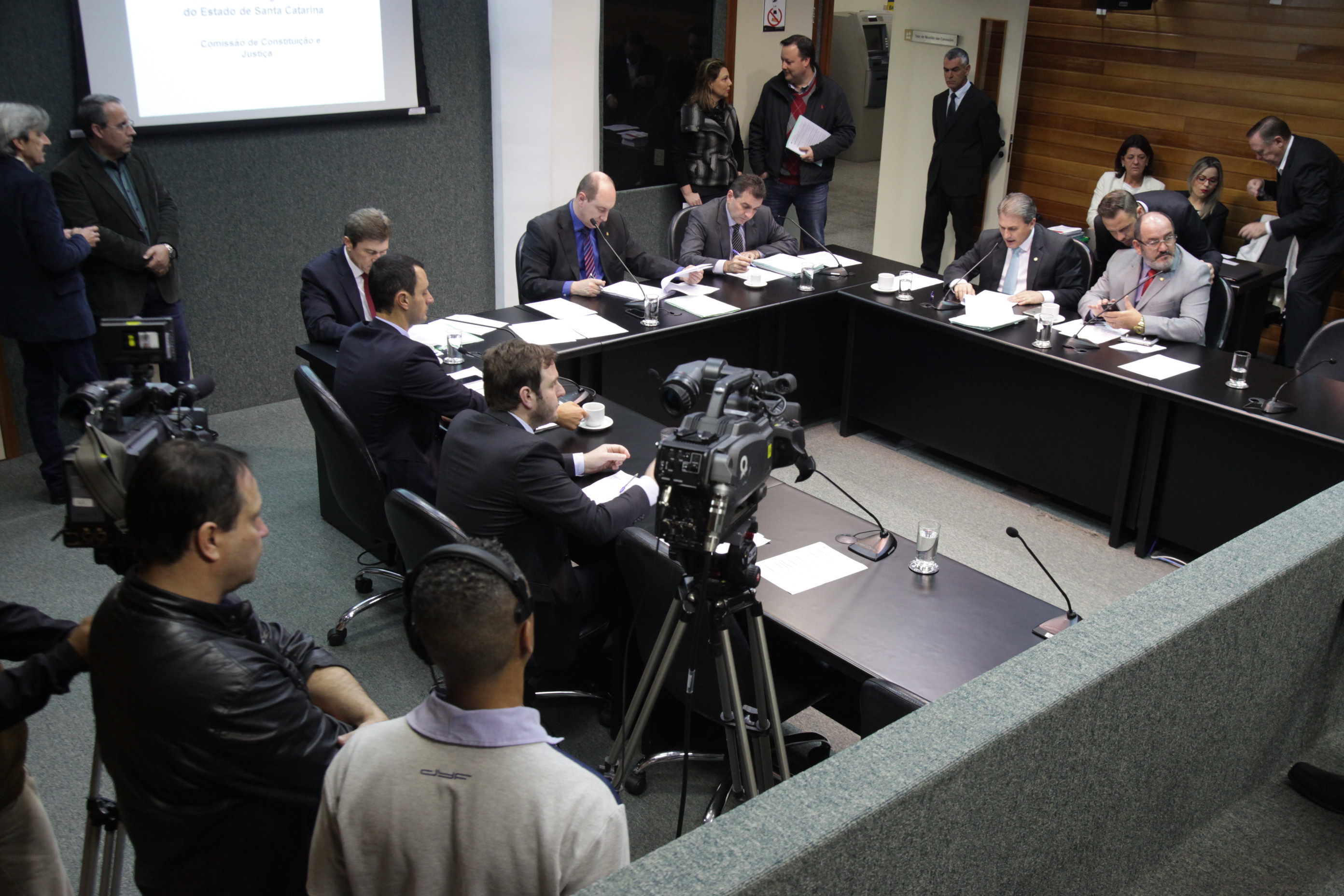 Reunião da Comissão de Constituição e Justiça.