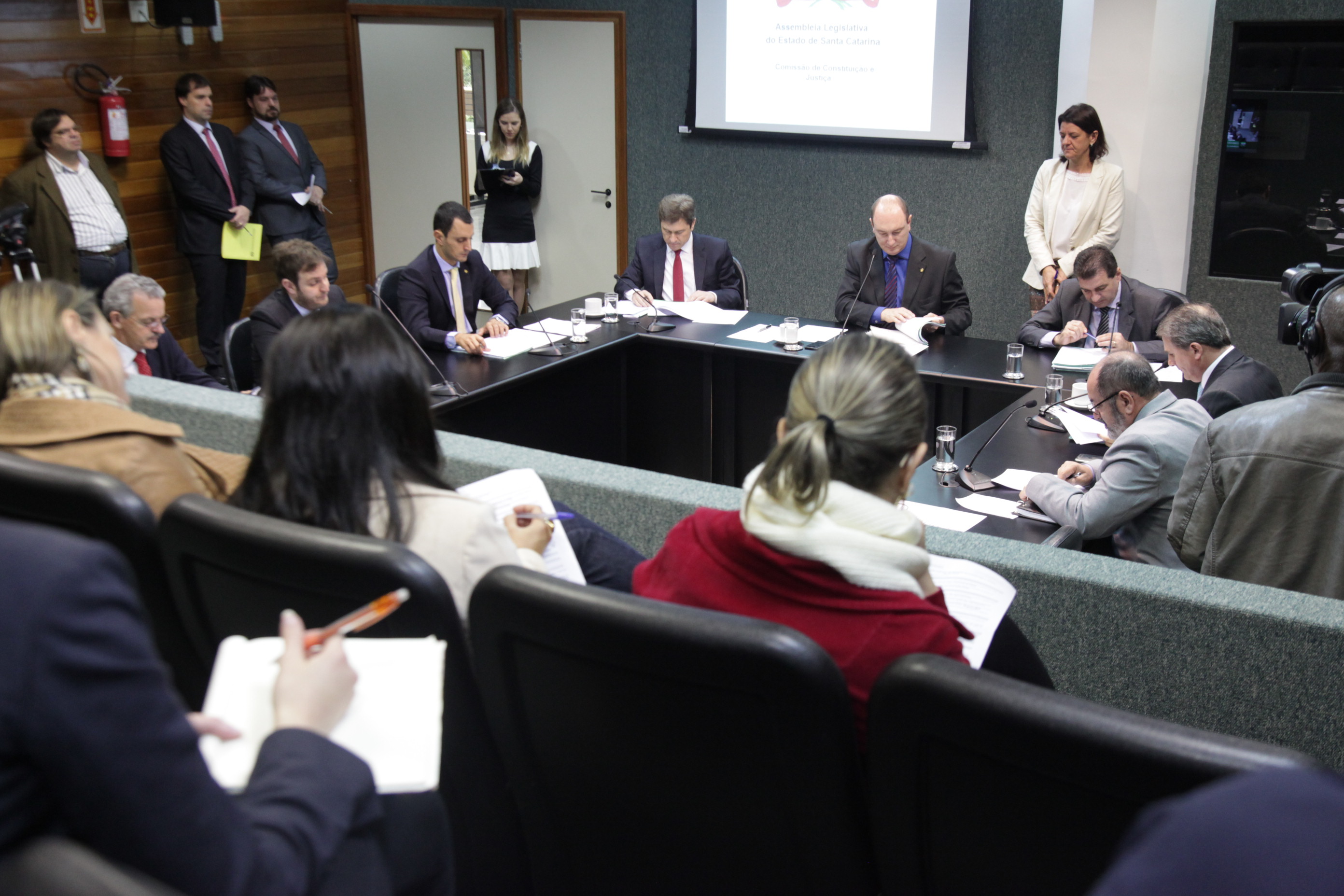 Reunião da Comissão de Constituição e Justiça.