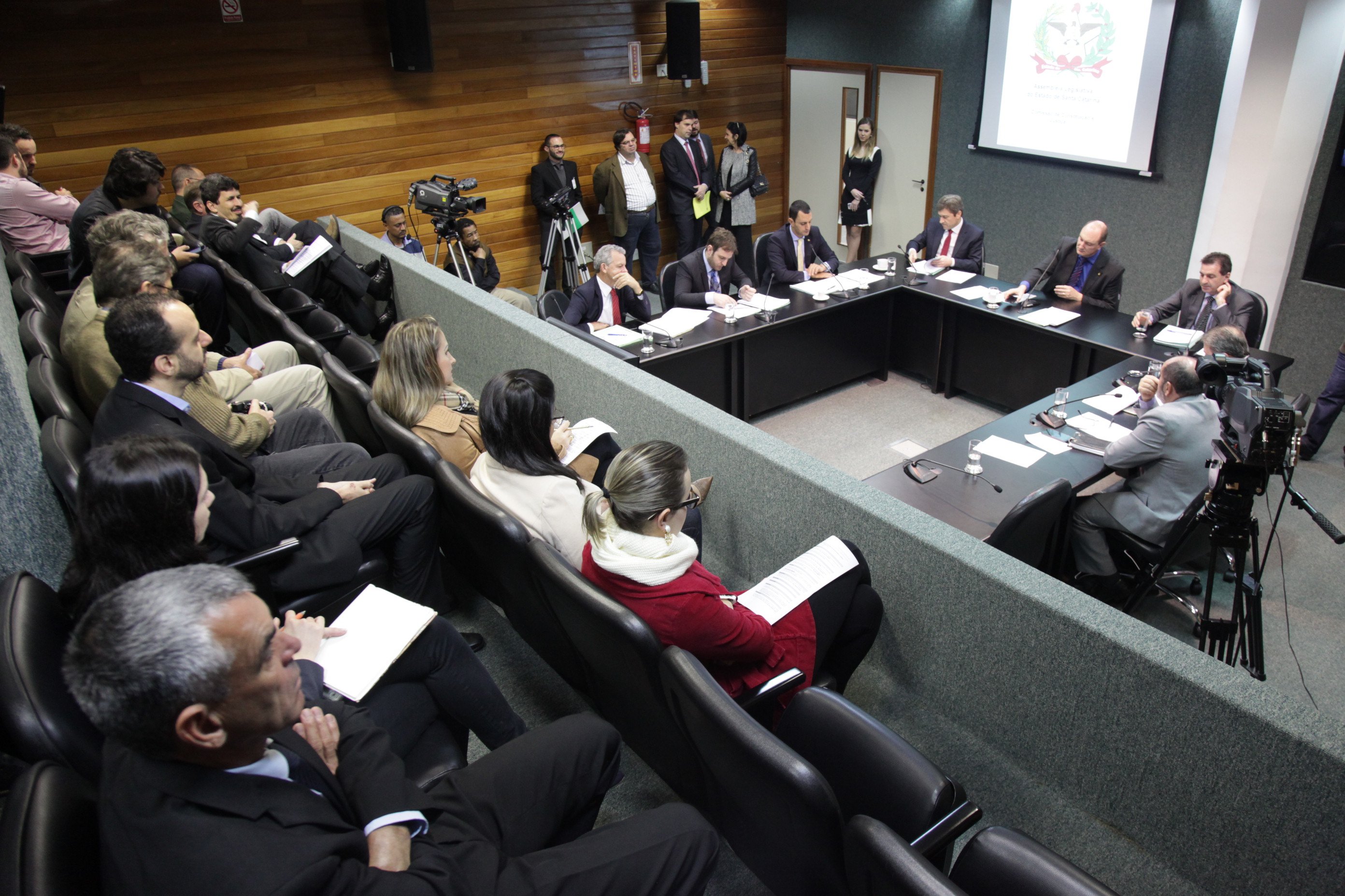 Reunião da Comissão de Constituição e Justiça.