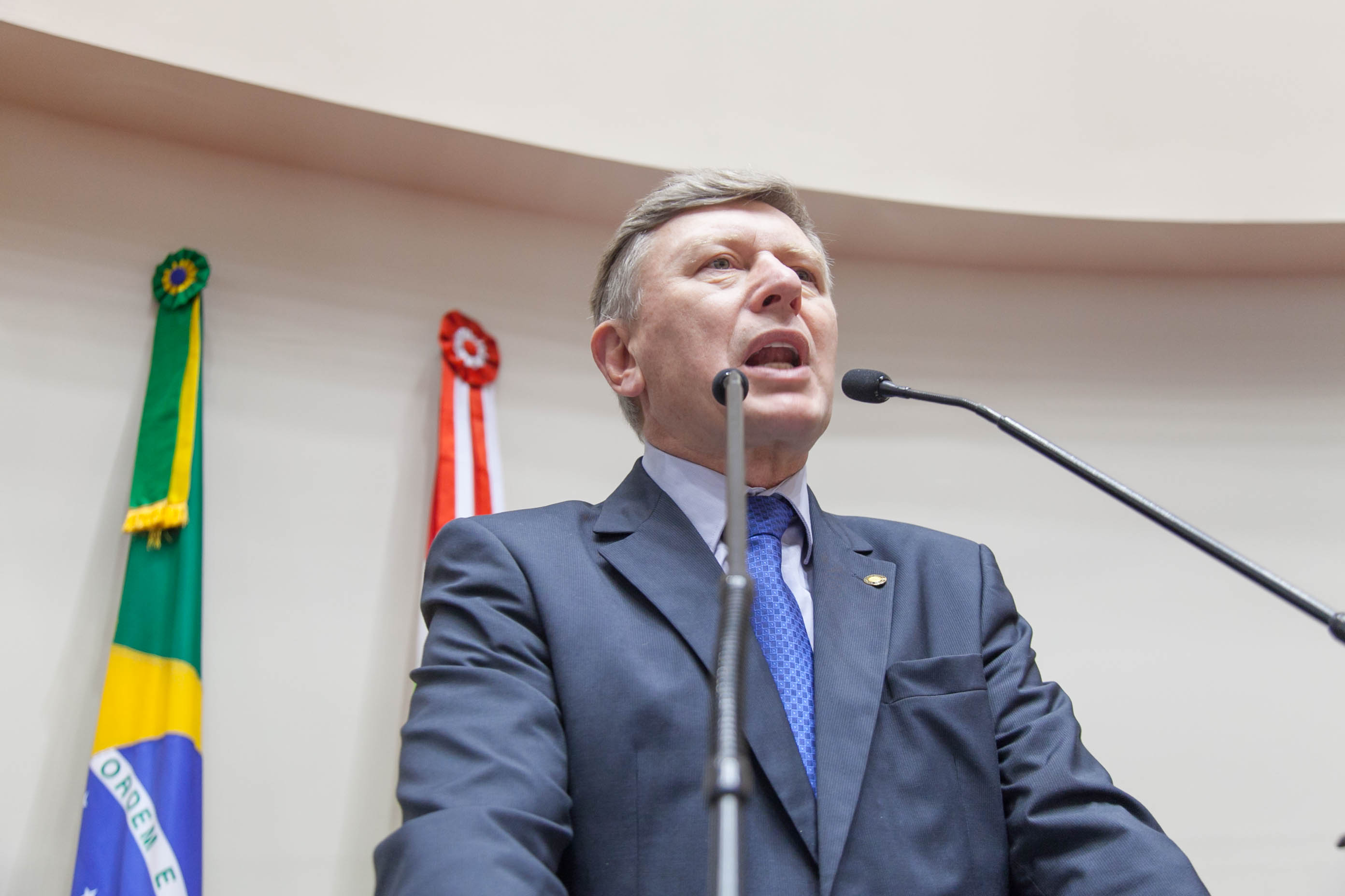 Deputado Ivan Naatz (PDT) em Sessão Ordinária