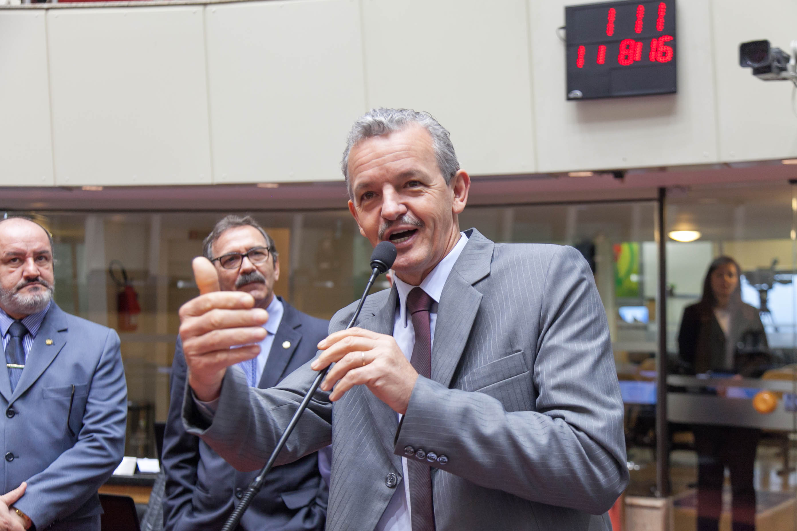 Deputado Dirceu Dresch (PT) em Sessão Ordinária