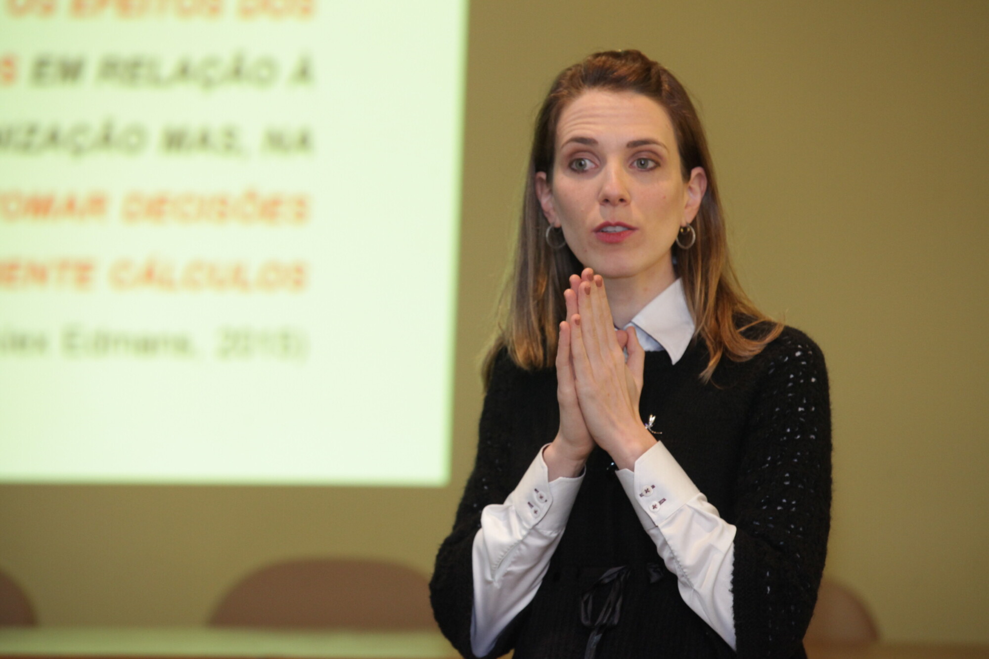 Elisângela Weigel Schappo, ministrante do  workshop