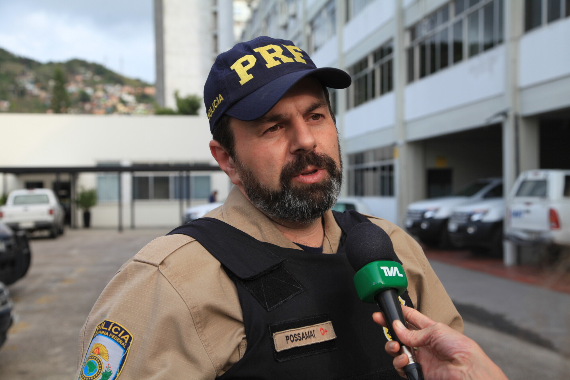 Carlos Possamai, do núcleo de Comunicação da PRF/SC