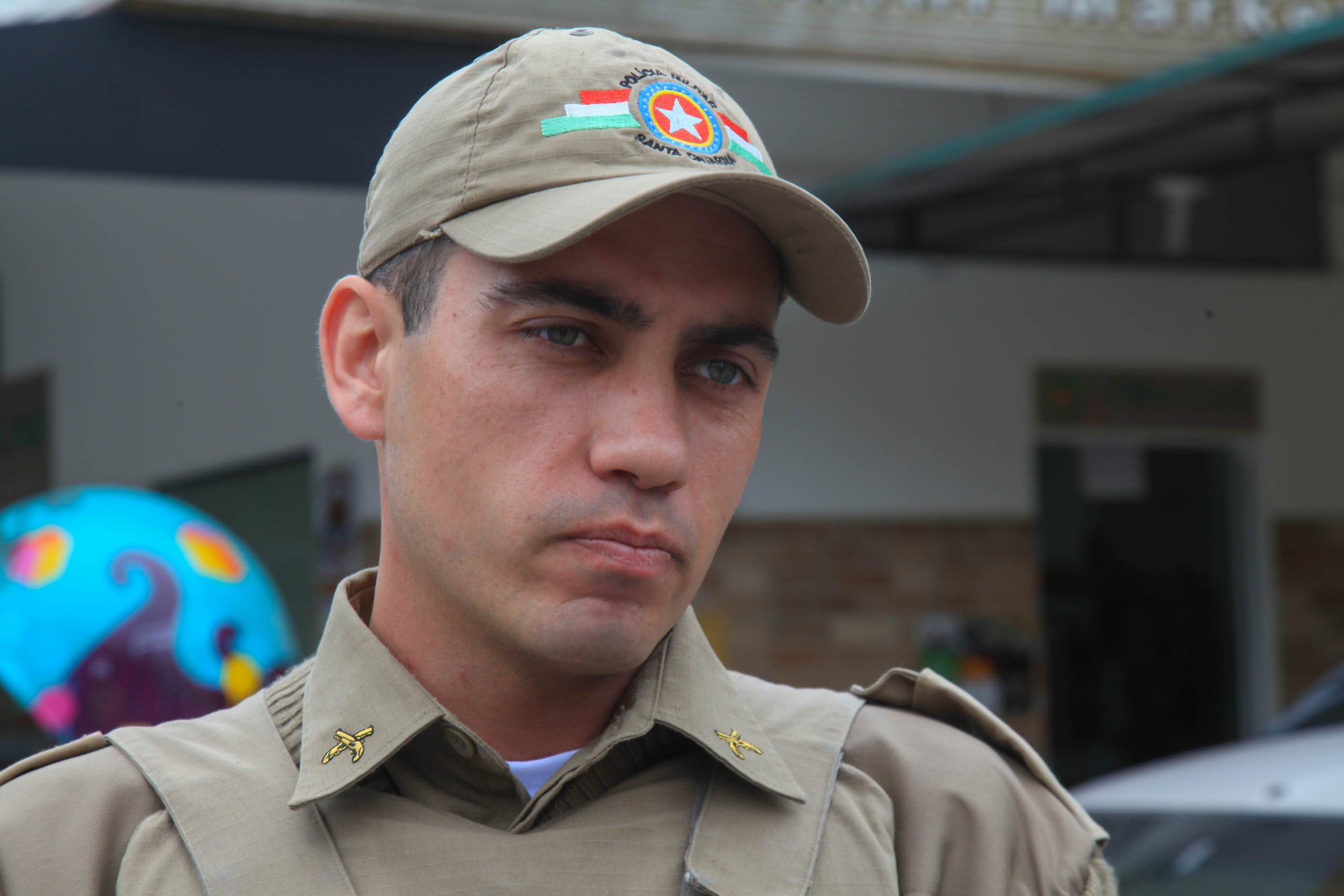 Ten. Caio Miranda, da Polícia Militar de Santa Catarina - Vizinho Solidário