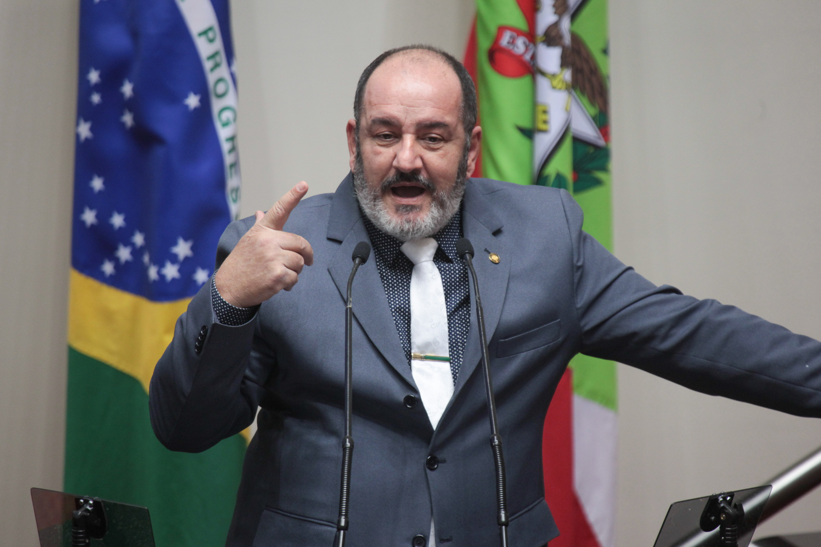 Sessão Ordinária.Deputado Roberto Salum (PRB). Foto: Miriam Zomer/Agência AL.