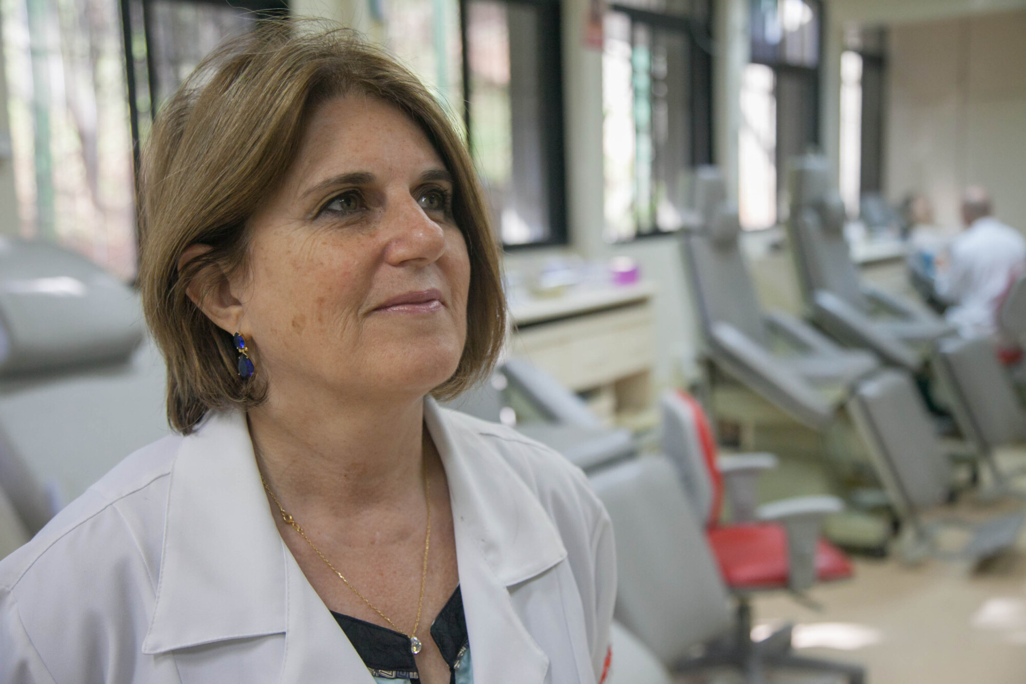 Denise Linhares Gerent, diretora geral do Hemosc