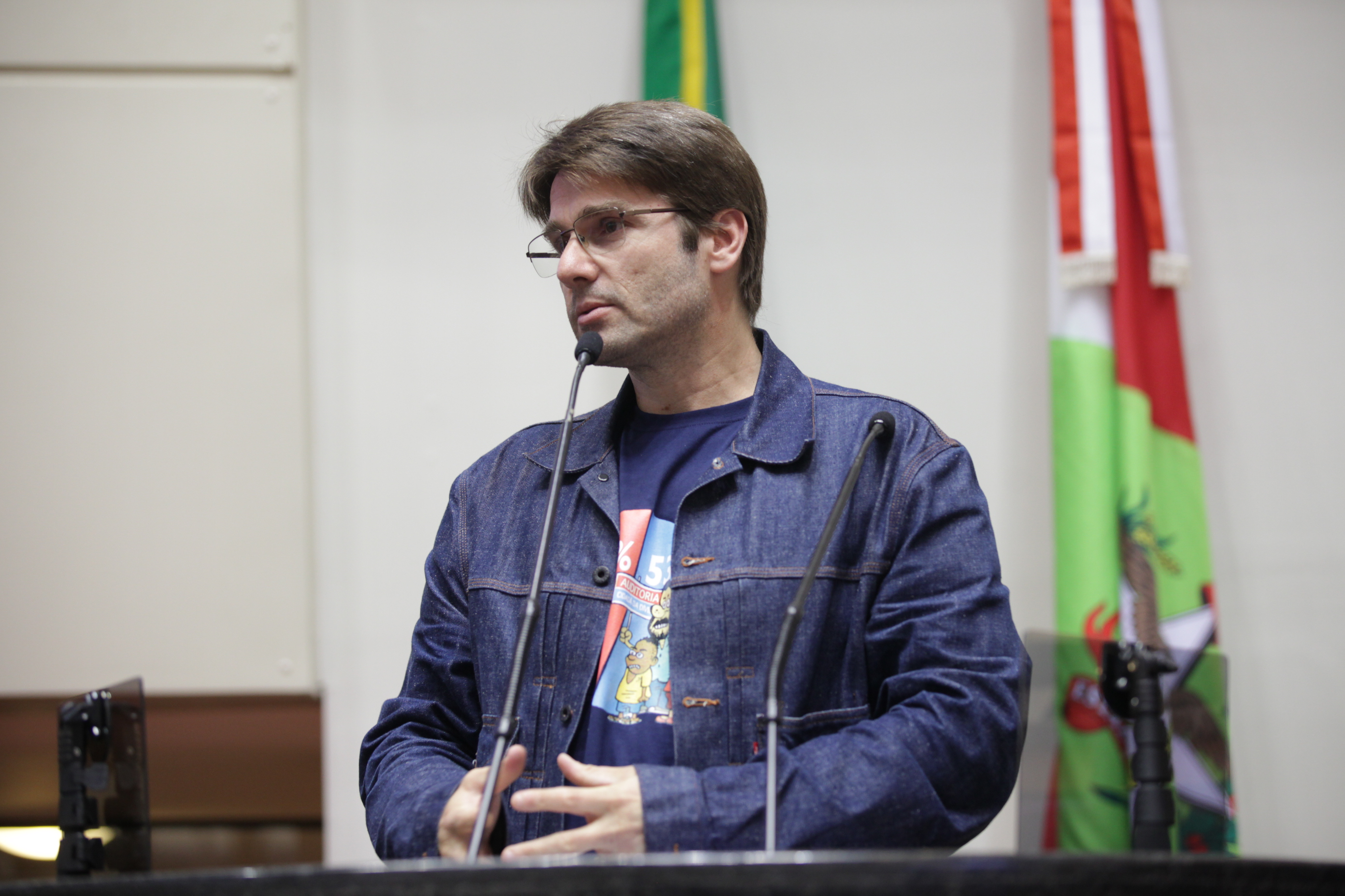 Audiência Pública- Defesa dos Direitos do Trabalhadores. Luciano Veras. Foto: Daniella Coriolano/Agência AL.