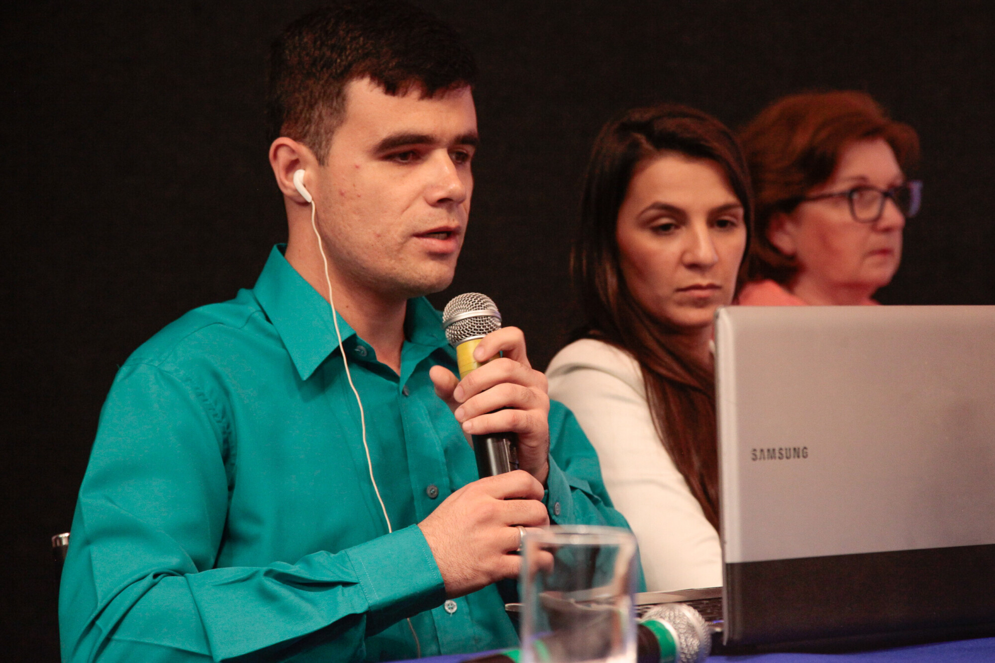 Leandro de Oliveira, presidente do Conselho Municipal dos Direitos das Pessoas com Deficiência de Florianópolis