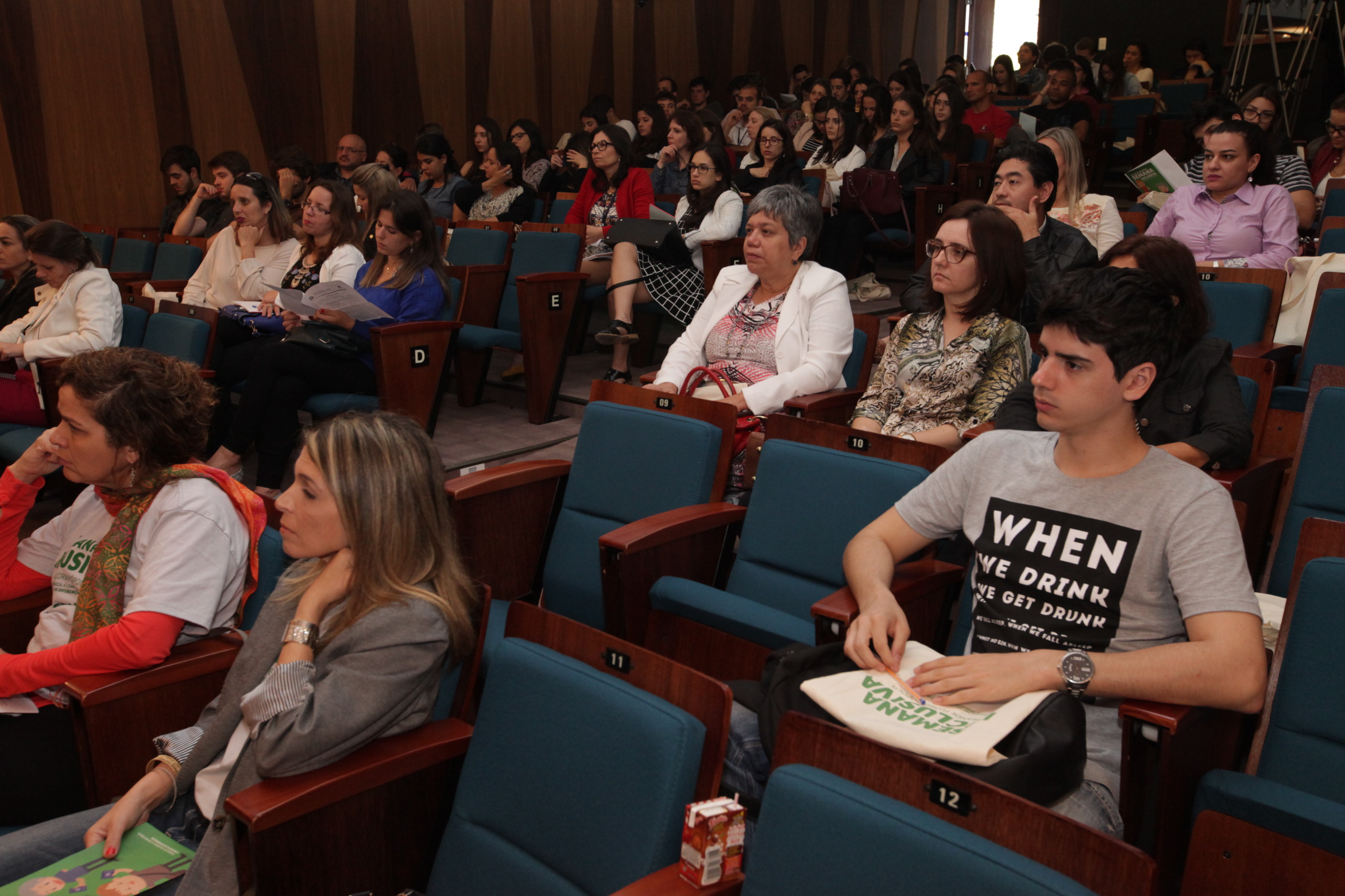 Seminário Lei de Inclusão da Pessoa com Deficiência. Foto: Fábio Queiroz / Agência AL