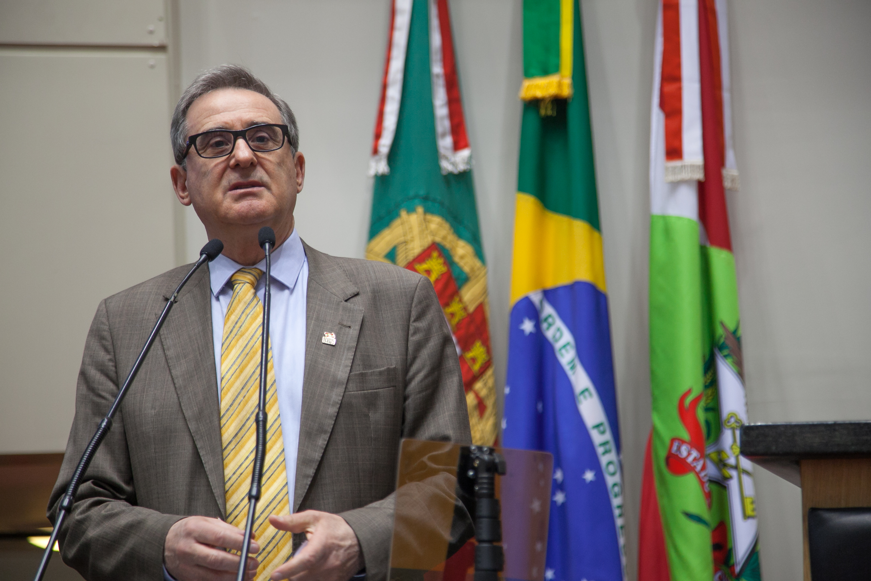 Sergio Luis Gargione, presidente da FAPESC - Conferência da Cooperação de Portugal e União Europeia no Programa Reviver