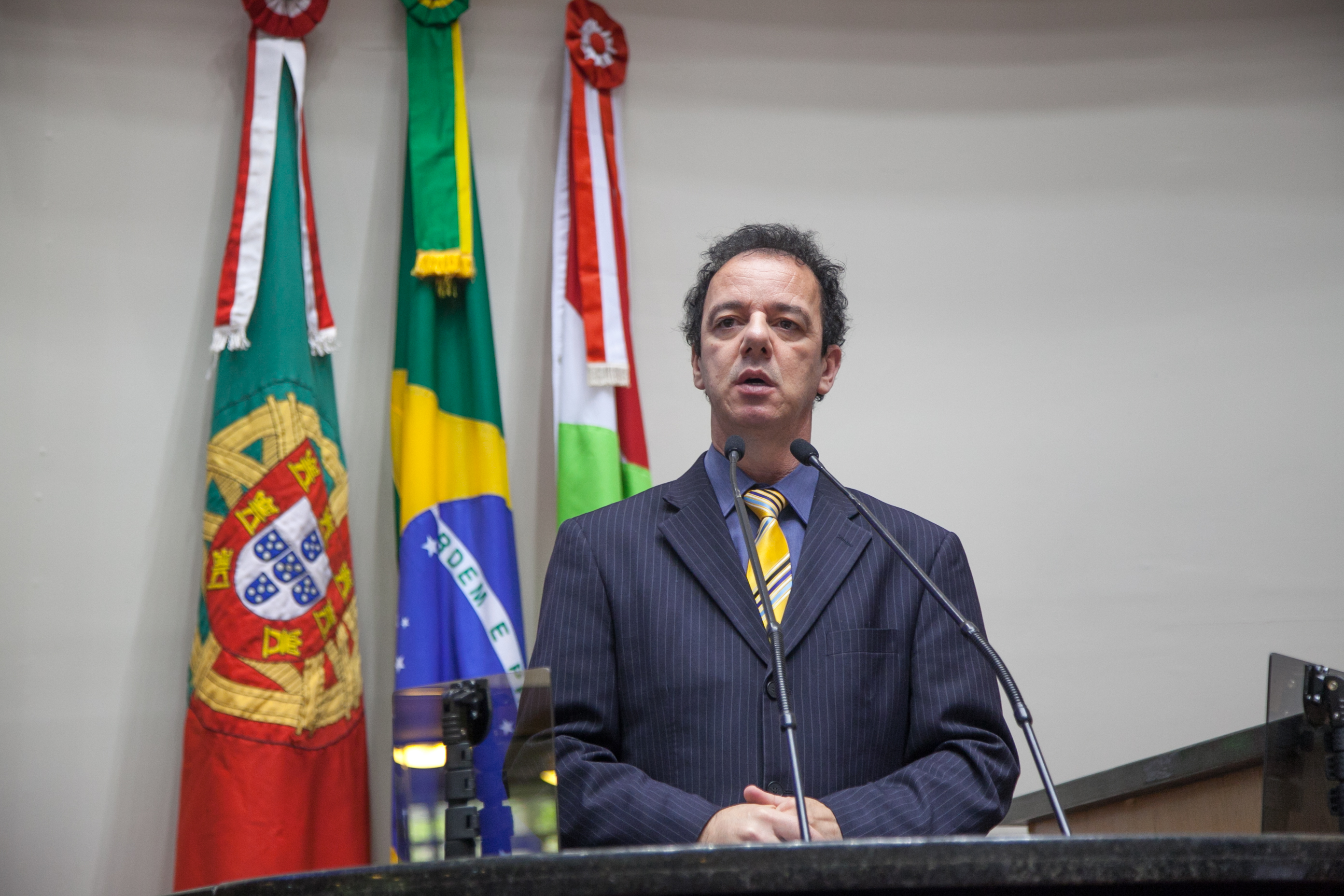 Deputado Ismael dos Santos (PSD), Presidente da Comissão de Prevenção e Combate à Drogas - Conferência da Cooperação de Portugal e União Europeia no Programa Reviver