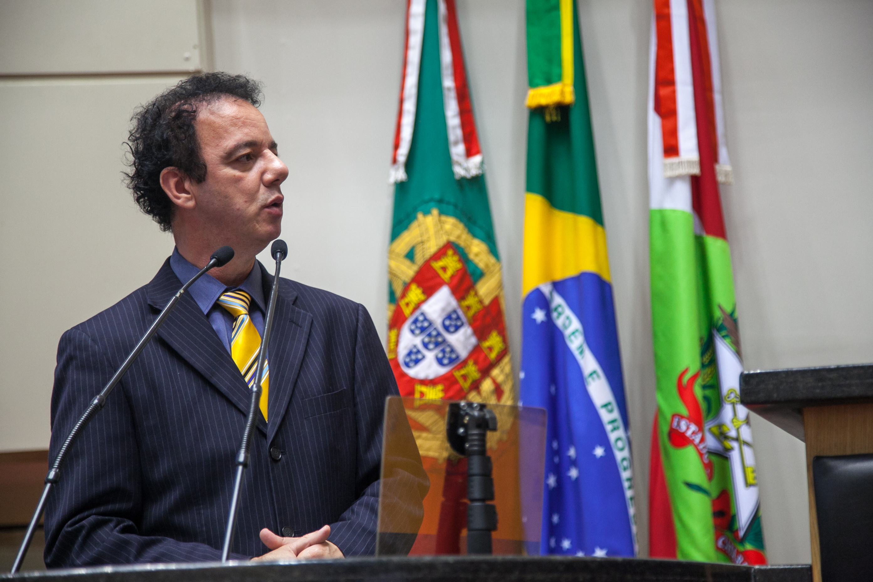 Deputado Ismael dos Santos (PSD), Presidente da Comissão de Prevenção e Combate à Drogas - Conferência da Cooperação de Portugal e União Europeia no Programa Reviver