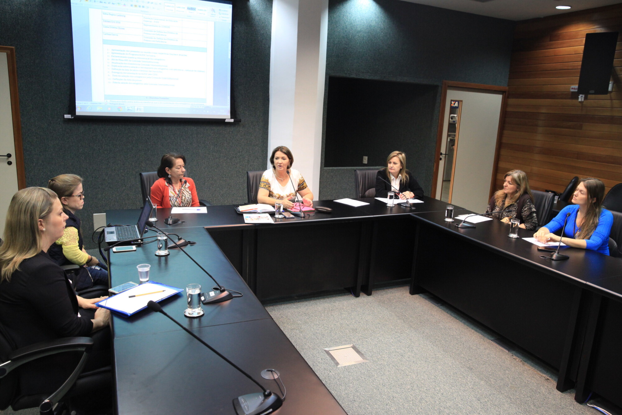 Reunião da comissão interinstitucional do programa Alesc Inclusiva