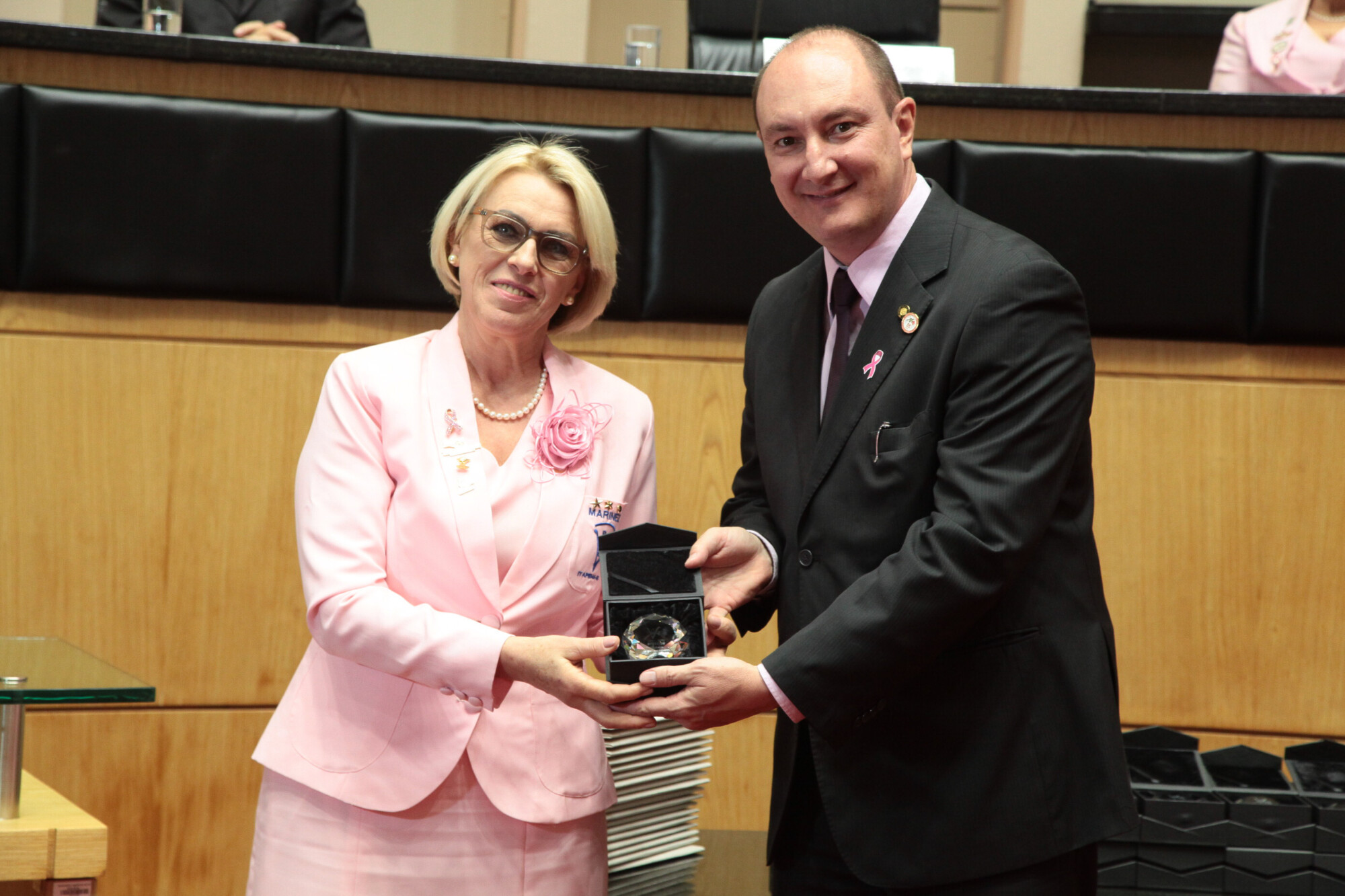 Homenageados.