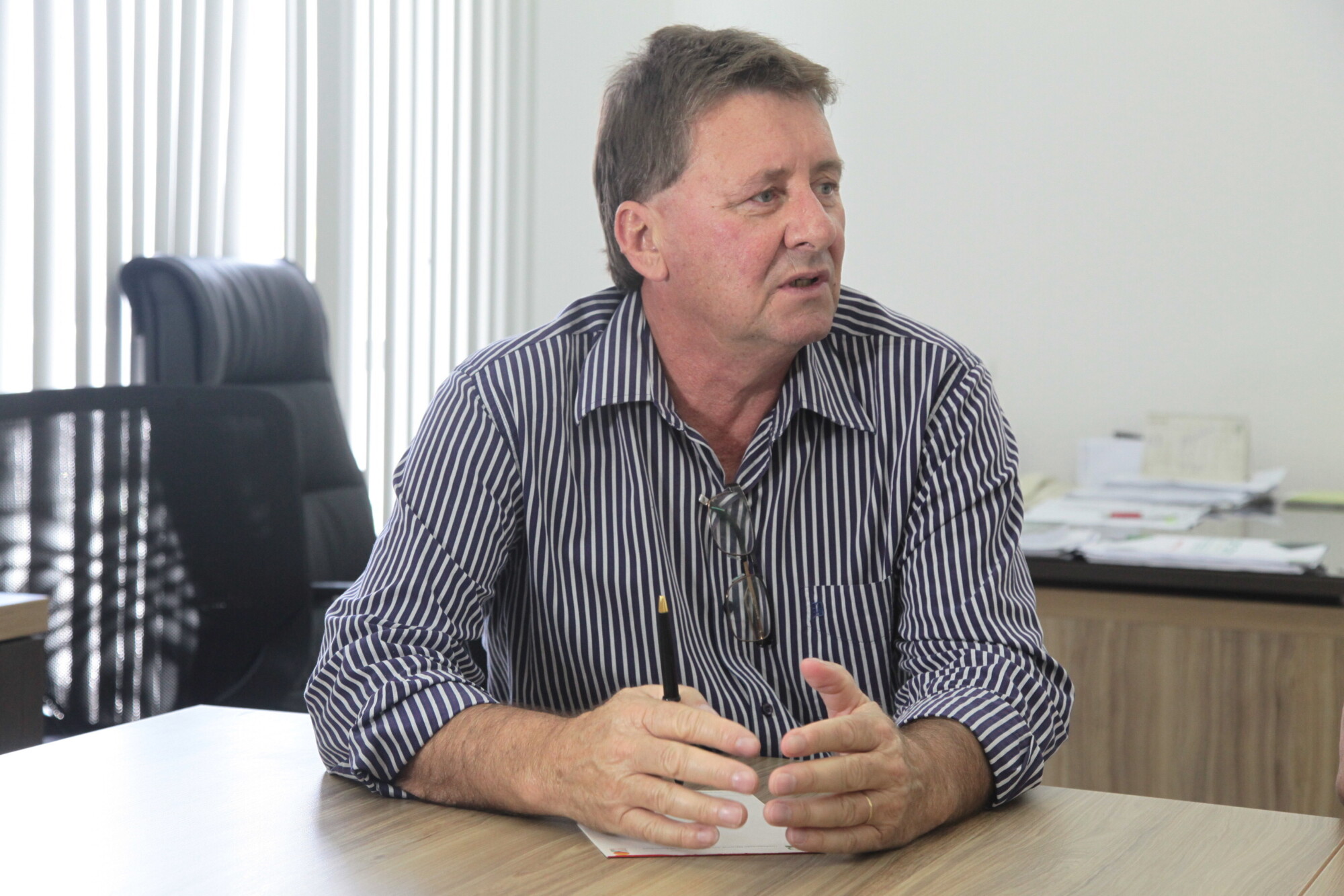 Luiz Sartor, agricultor em Morro da Fumaça e secretário-geral da Fetaesc