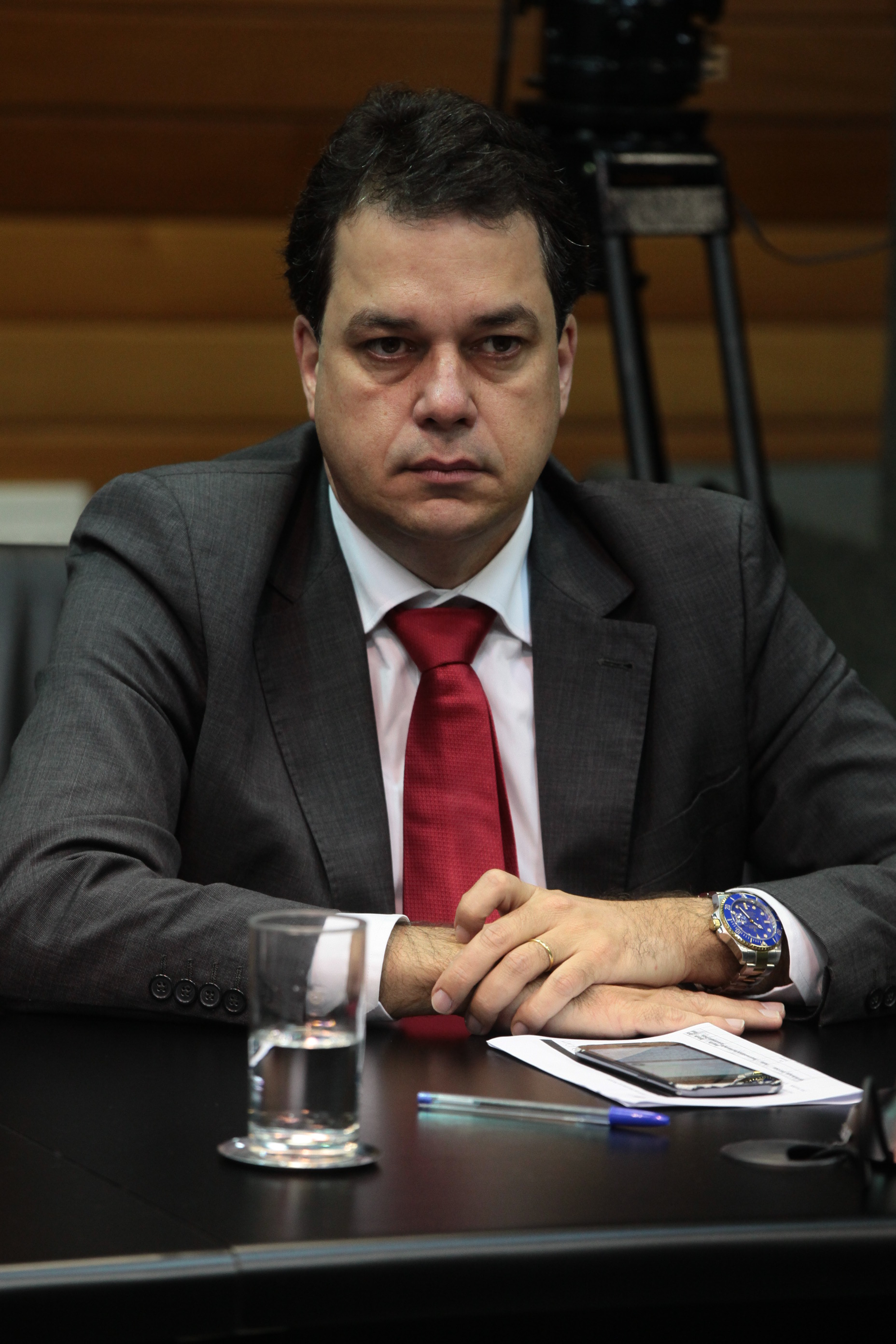 Deputado Rodrigo Minotto (PDT) - Comissão de Finanças e Tributação. Foto: Fábio Queiroz / Agência AL