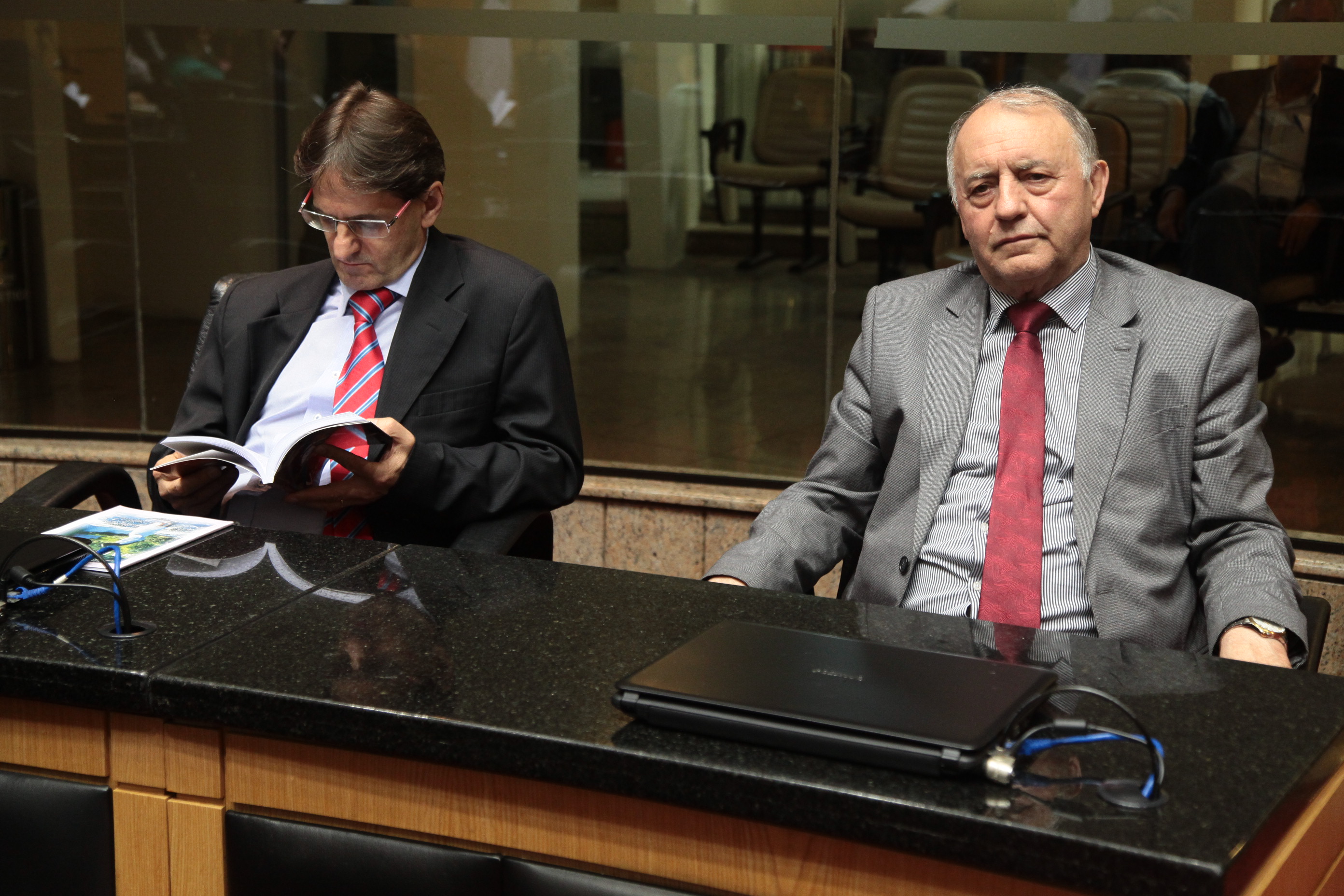 Deputado Neodi Saretta (PT) e Deputado Padre Pedro Baldissera (PT) - Sessão Especial em Comemoração ao Centenário do Contestado