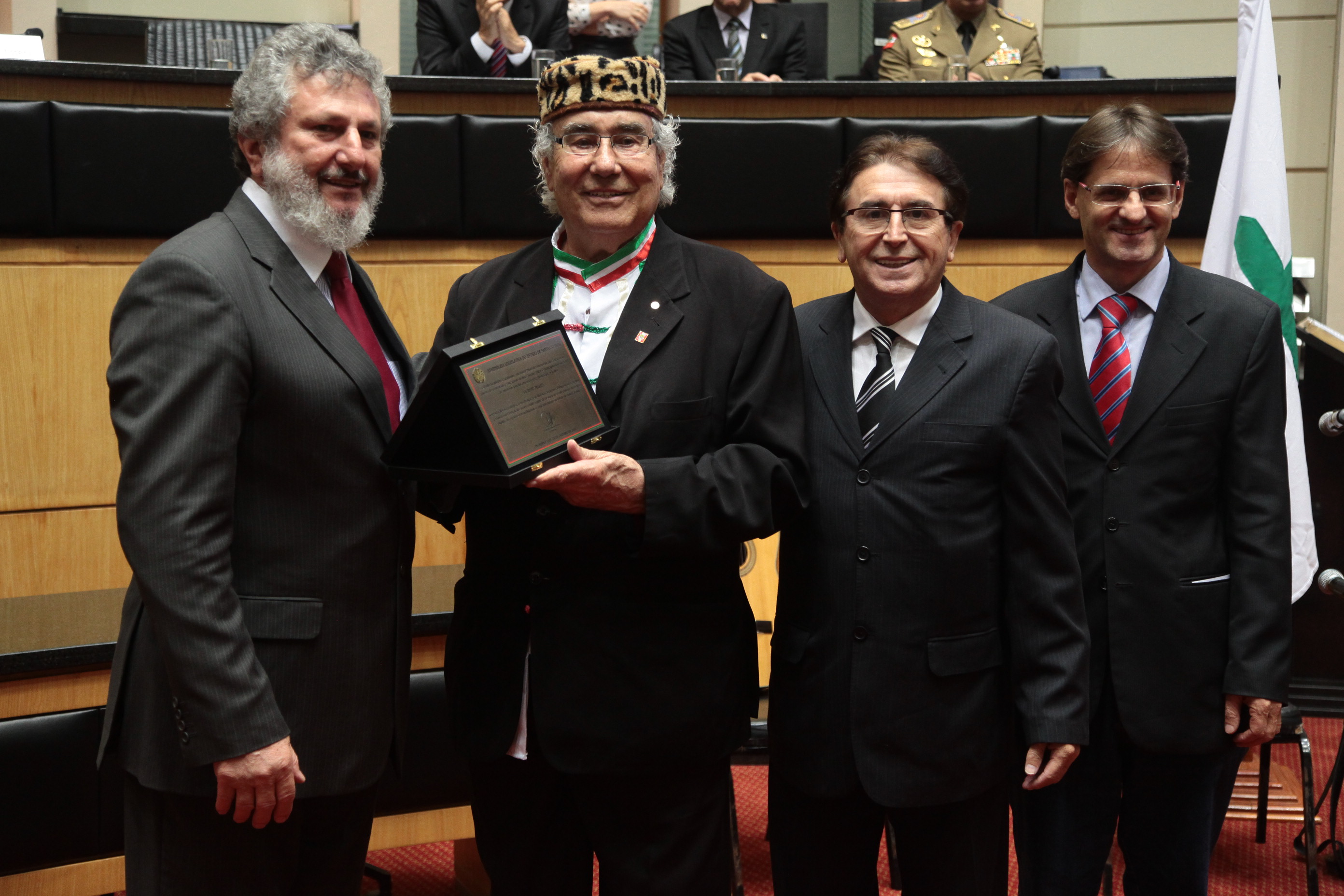 Homenageado Vicente Telles, Músico, Folclorista, Compositor e Pesquisador - Sessão Especial em Comemoração ao Centenário do Contestado