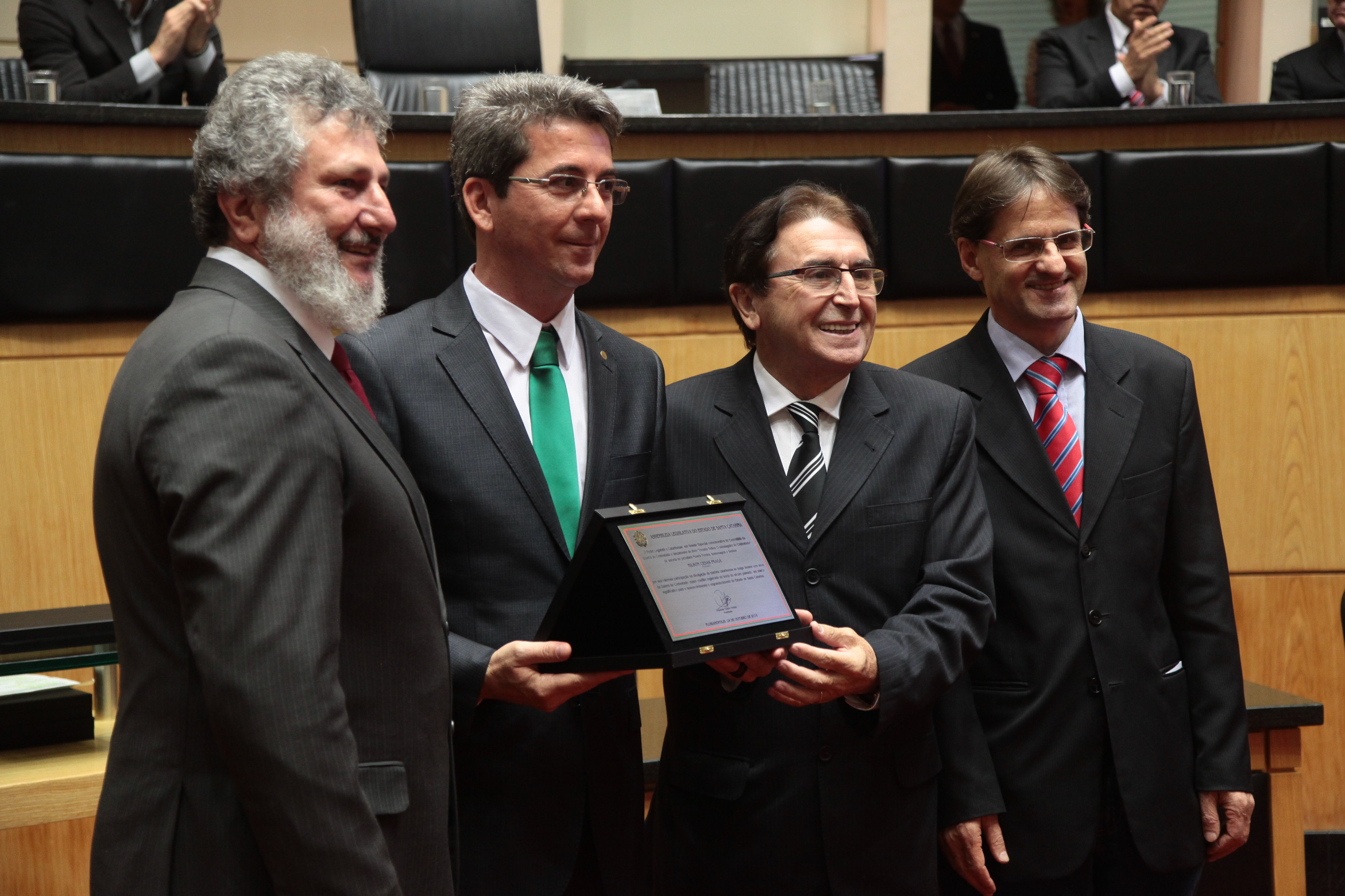 Homenageado Nilson Cesar Fraga, Geógrafo, Pesquisador e Professor da Universidade Estadual de Londrina - Sessão Especial em Comemoração ao Centenário do Contestado