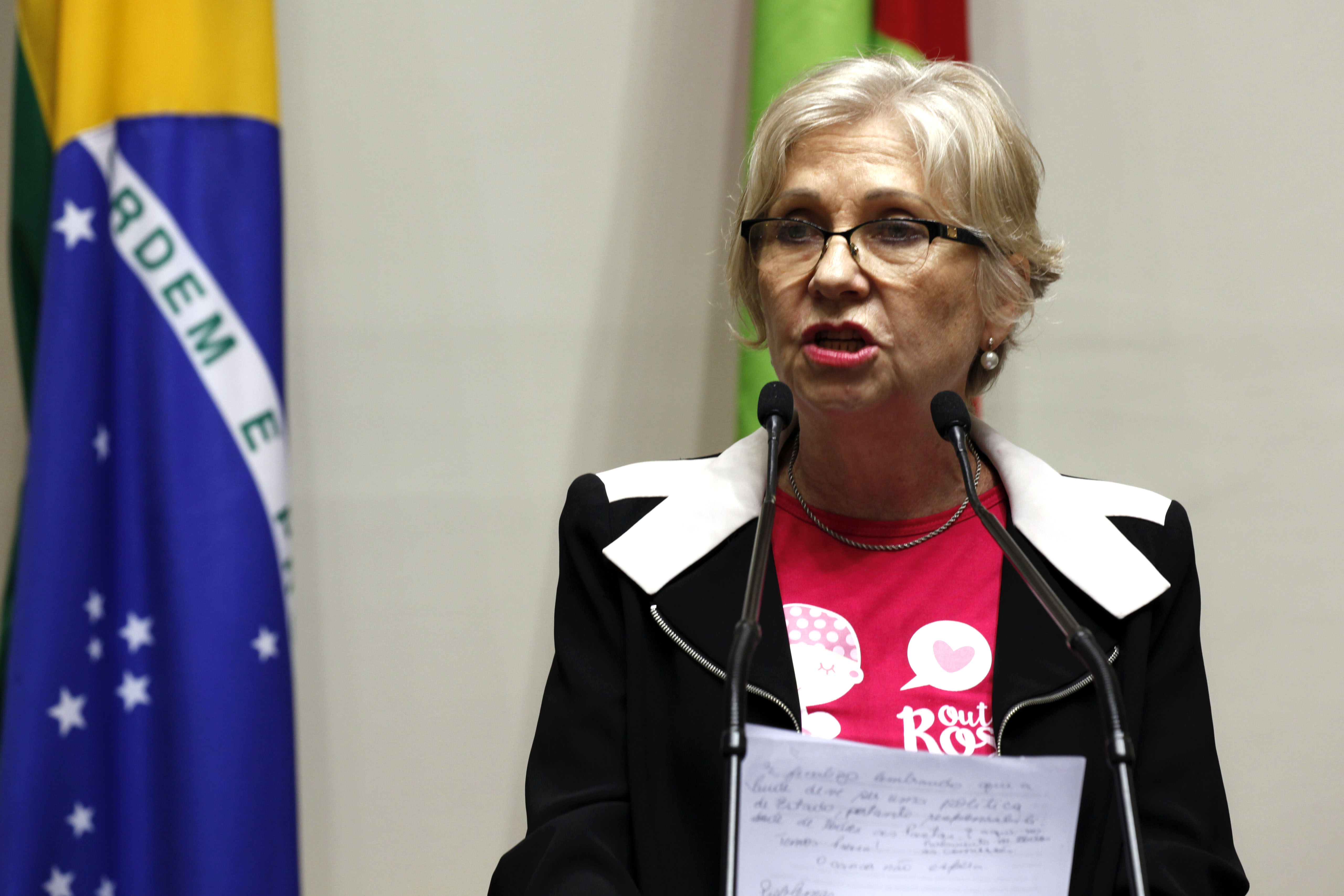 Presidente da Associação Brasileira de Portadores de Câncer (Amucc), Leoni Margarida Simm. Foto: Daniella Coriolano.