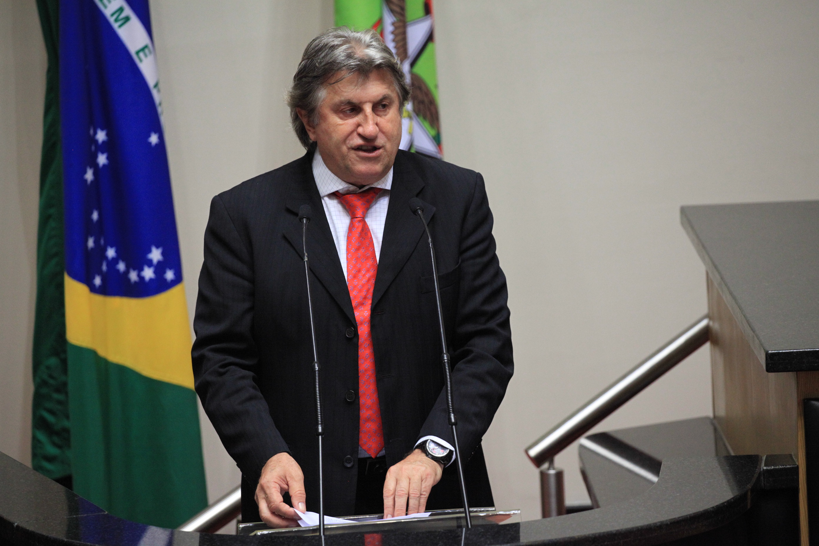 Sessão Ordinária. Deputado Leonel Pavan (PSDB).   Foto: Solon Soares