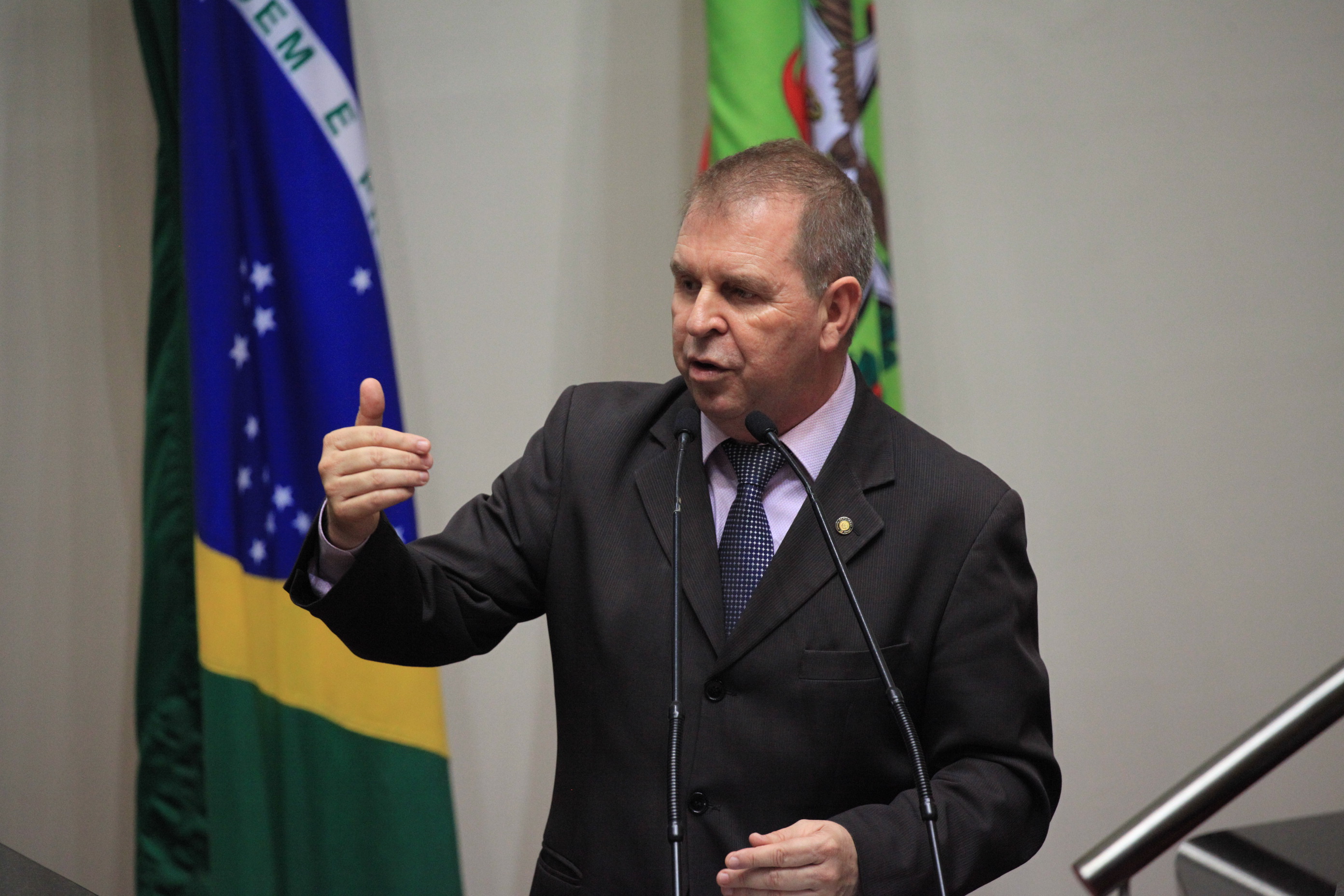 Sessão Ordinária. Deputado Maurício Eskudlark (PR).   Foto: Solon Soares