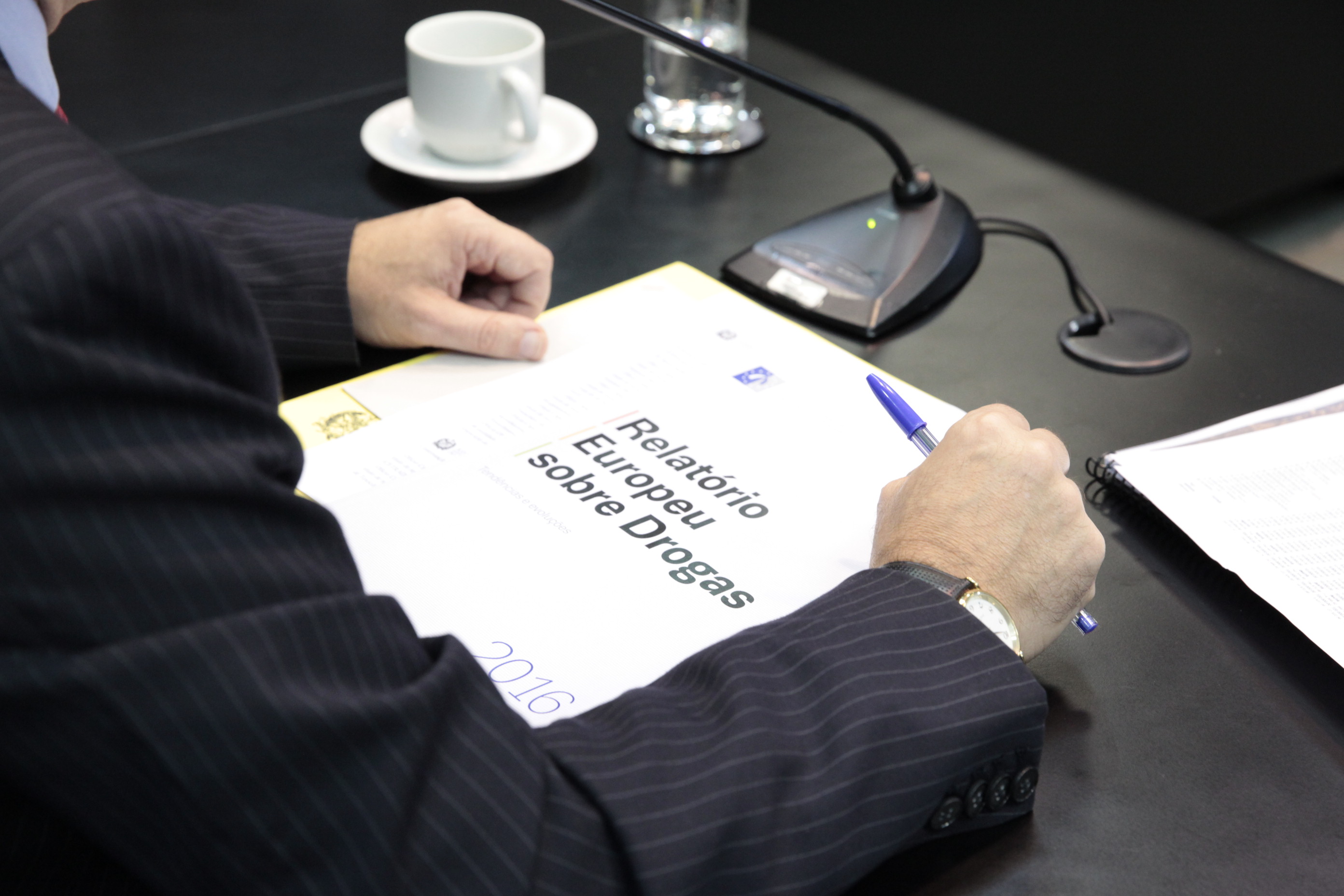 Reunião da Comissão de Prevenção e Combate às Drogas.