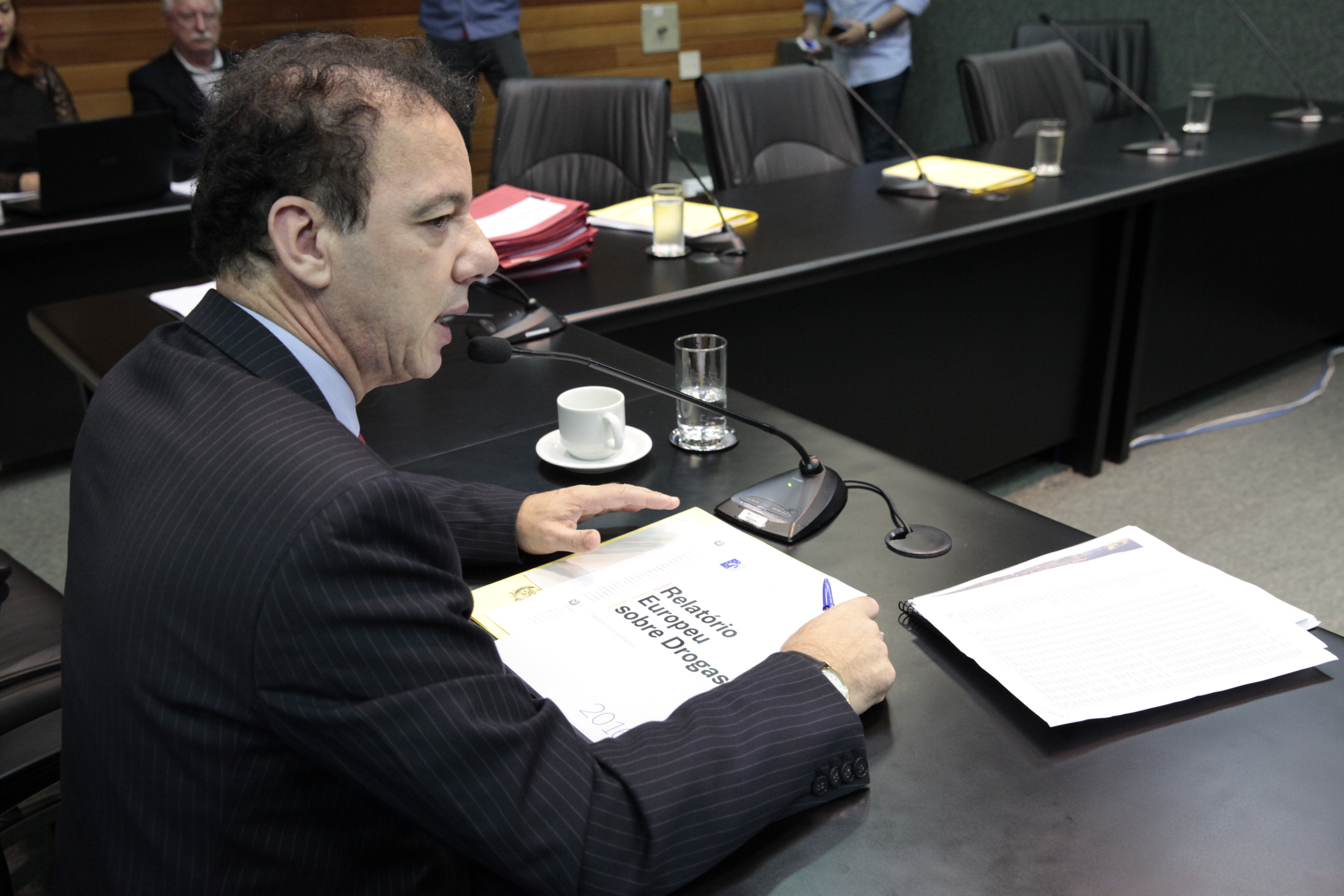 Reunião da Comissão de Prevenção e Combate às Drogas.