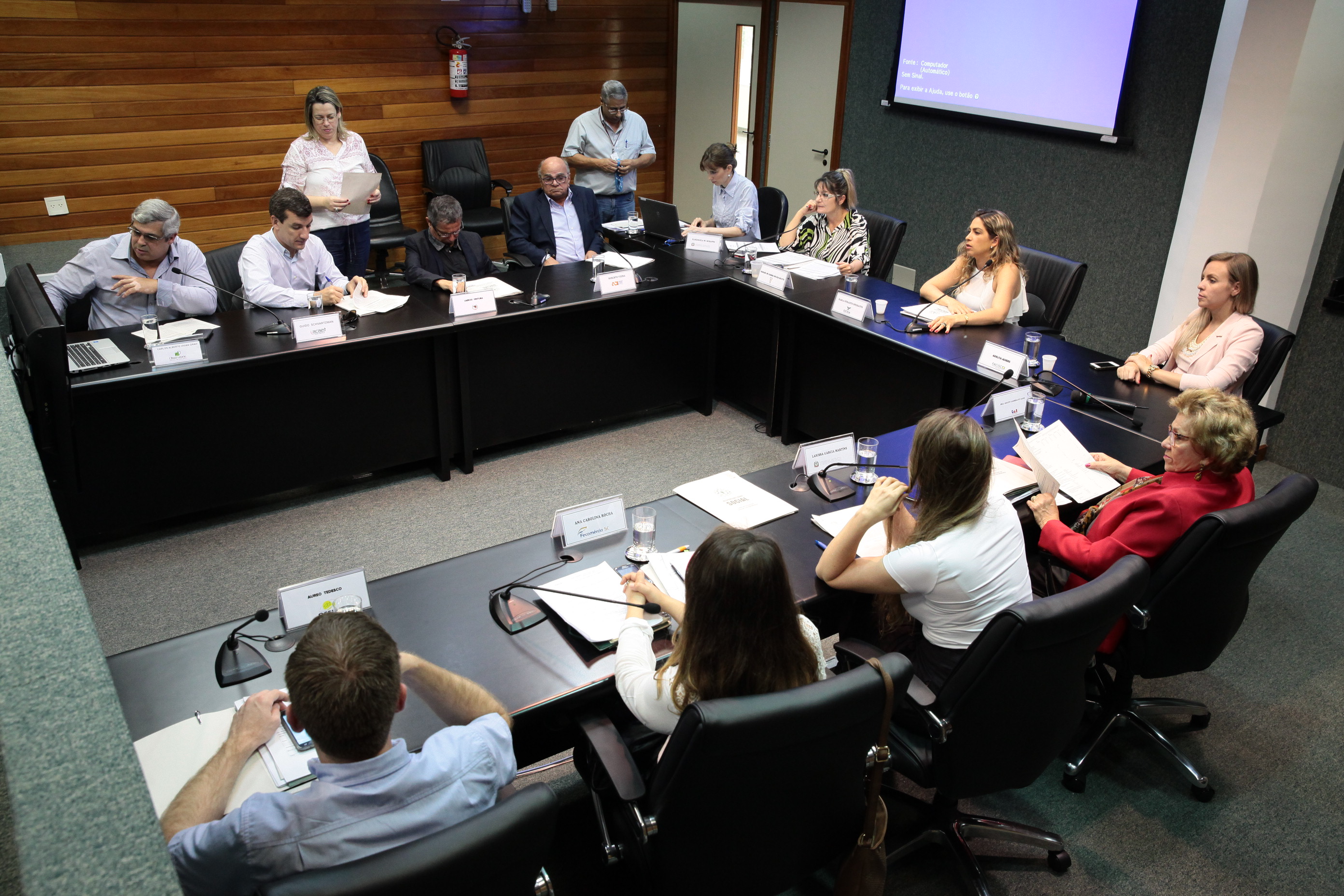 Reunião da Comissão Mista de Certificação de Responsabilidade Social.