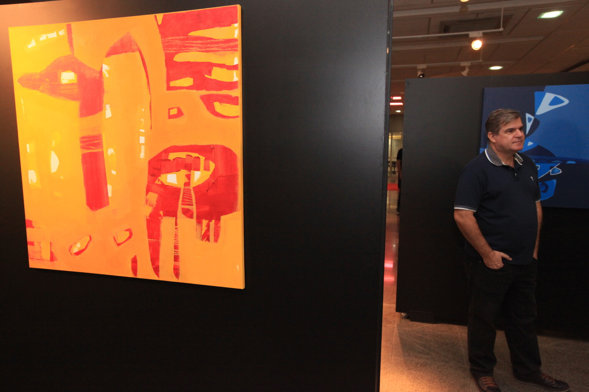 Mostra “Imaginários” reúne criações do artista plástico Fernando Pauler