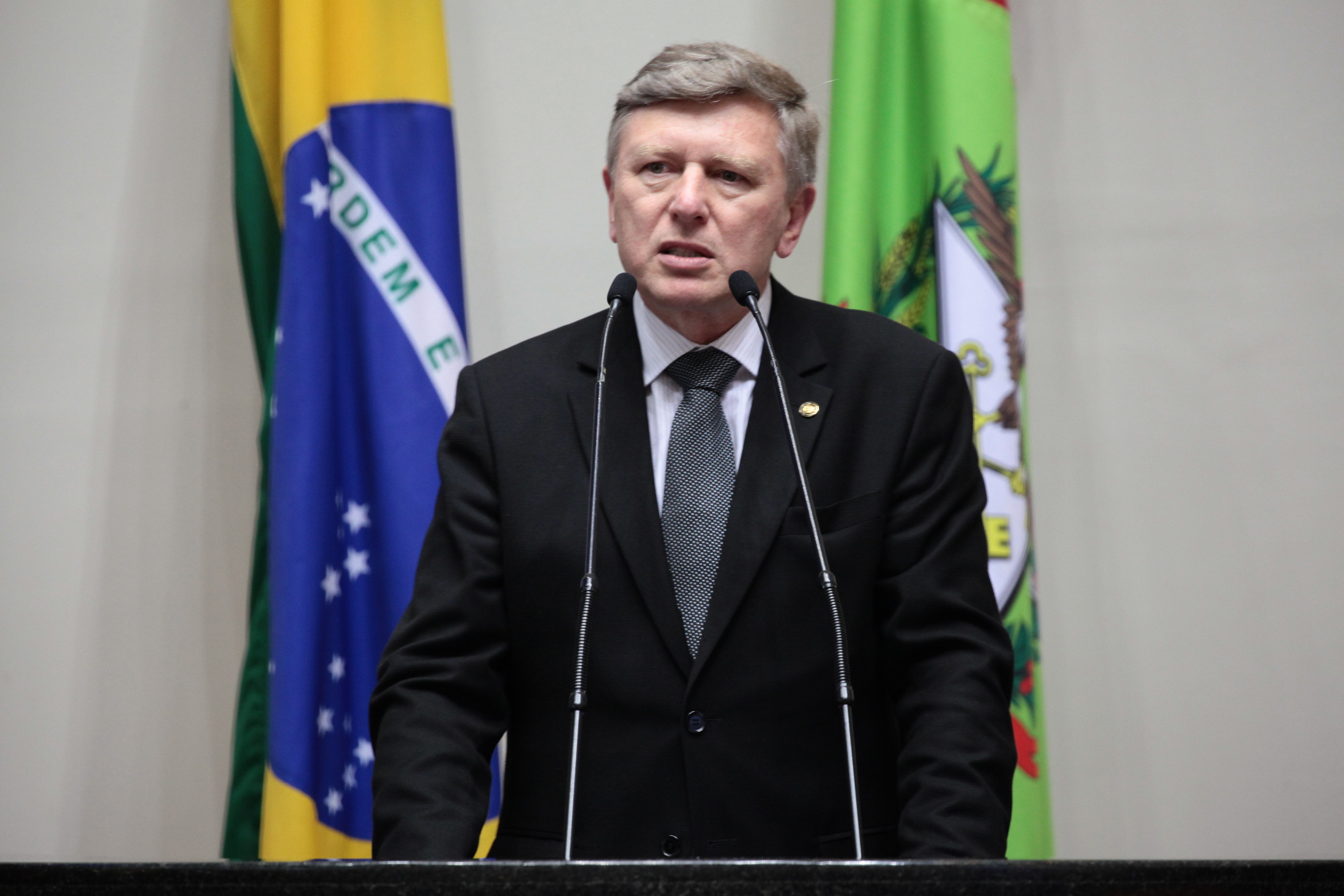 Sessão Ordinária. Deputado Milton Hobus (PSD).