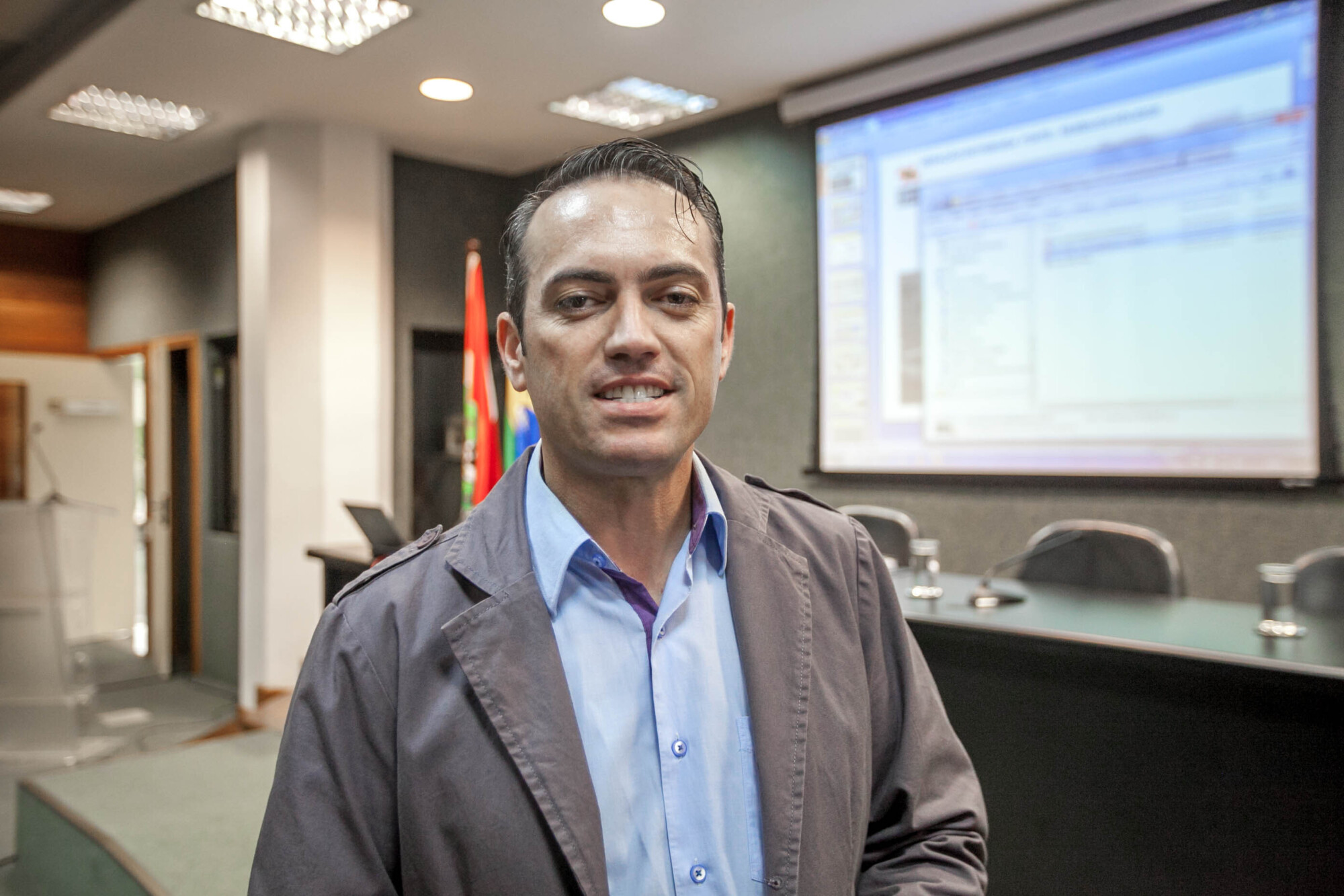 Luiz Fernando Tonial, futuro secretário de Administração de Campo Erê