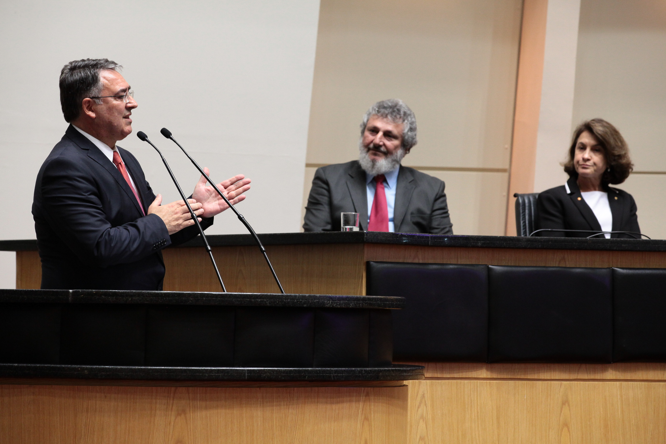 Sessão Especial em comemoração aos 100 anos de história do Banco do Brasil em Santa Catarina. Governador Raimundo Colombo.