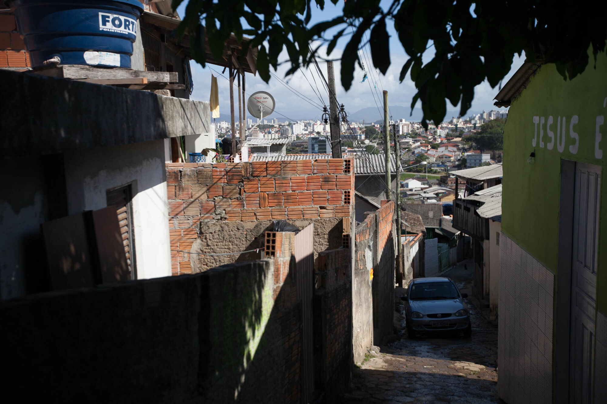 Comunidade de Vila Aparecida, região continental de Florianópolis