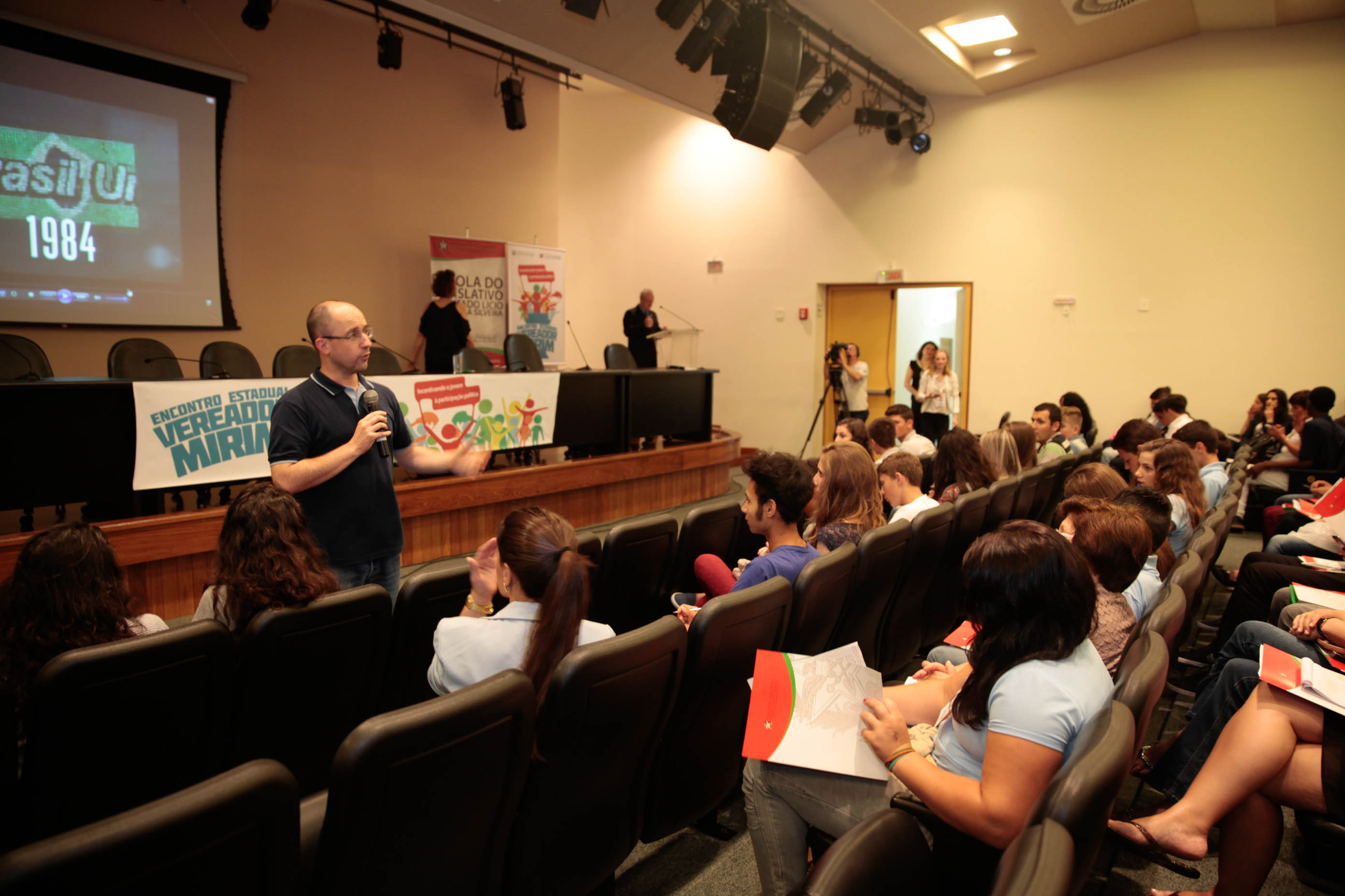 Encontro Estadual Vereador Mirim.