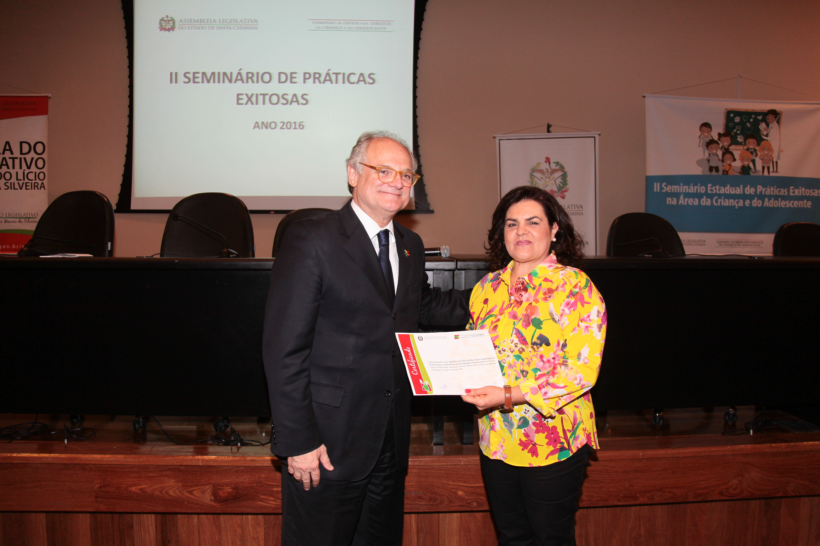 IIº Seminário Estadual de Práticas Exitosas na área da criança e do adolescente.