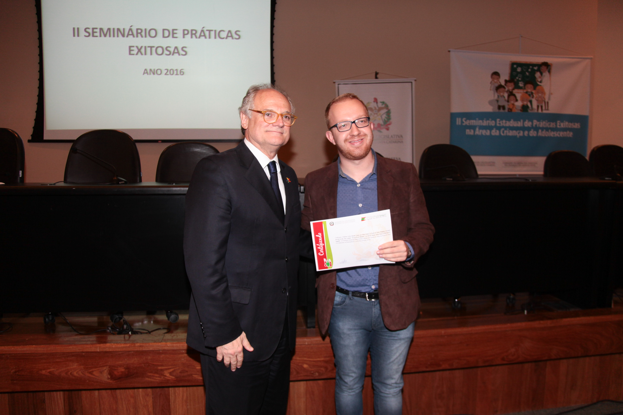 IIº Seminário Estadual de Práticas Exitosas na área da criança e do adolescente.