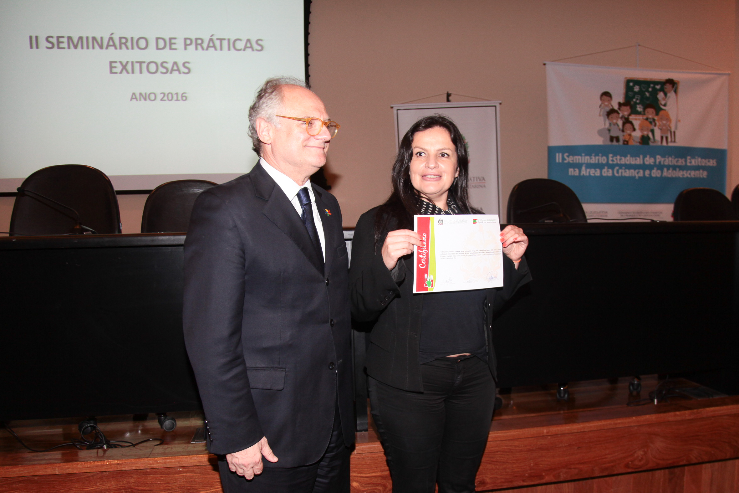 IIº Seminário Estadual de Práticas Exitosas na área da criança e do adolescente. Juiza, Ana Cristima Borba Alves.