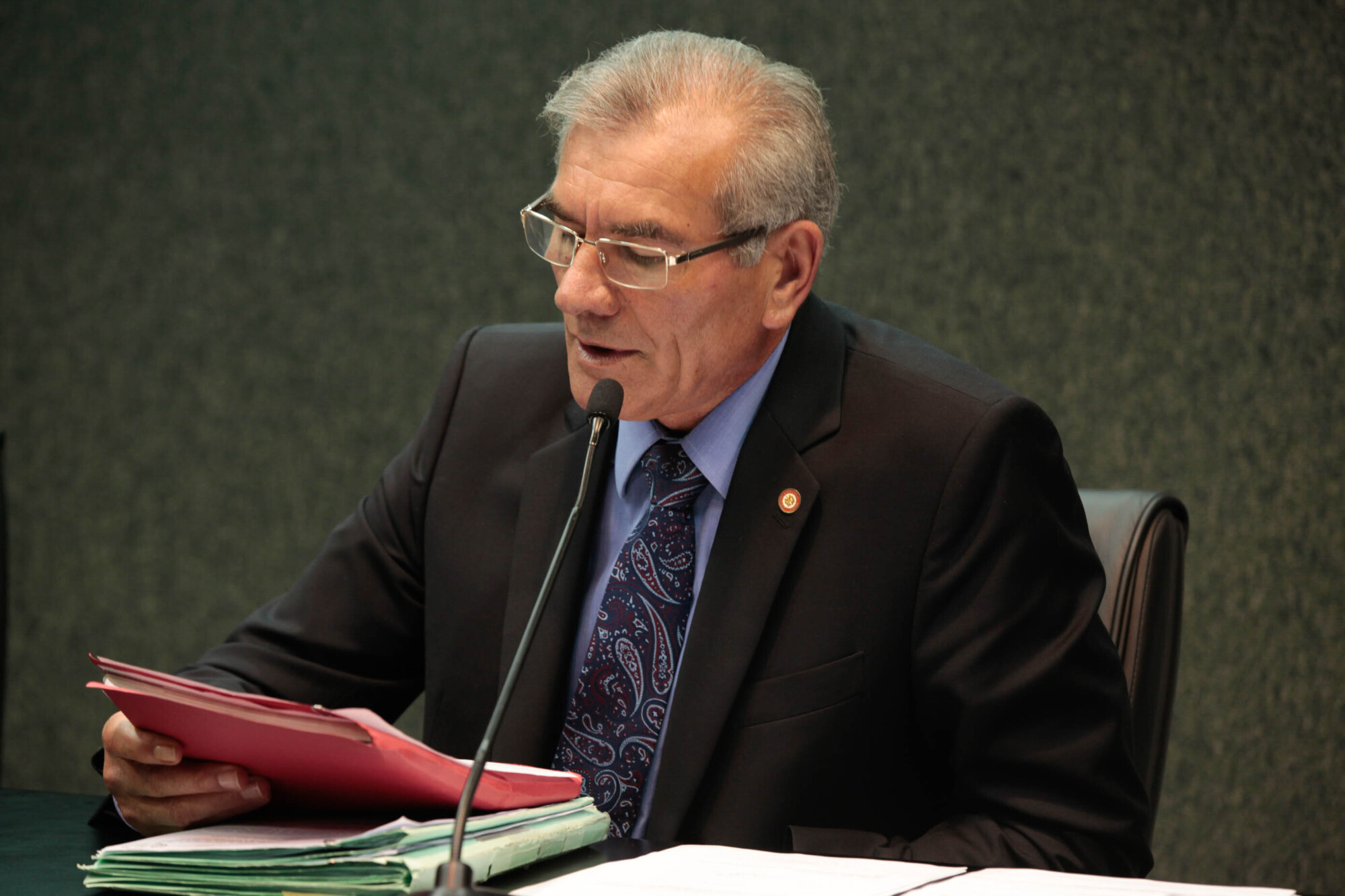 Deputado Silvio Dreveck, presidente da comissão